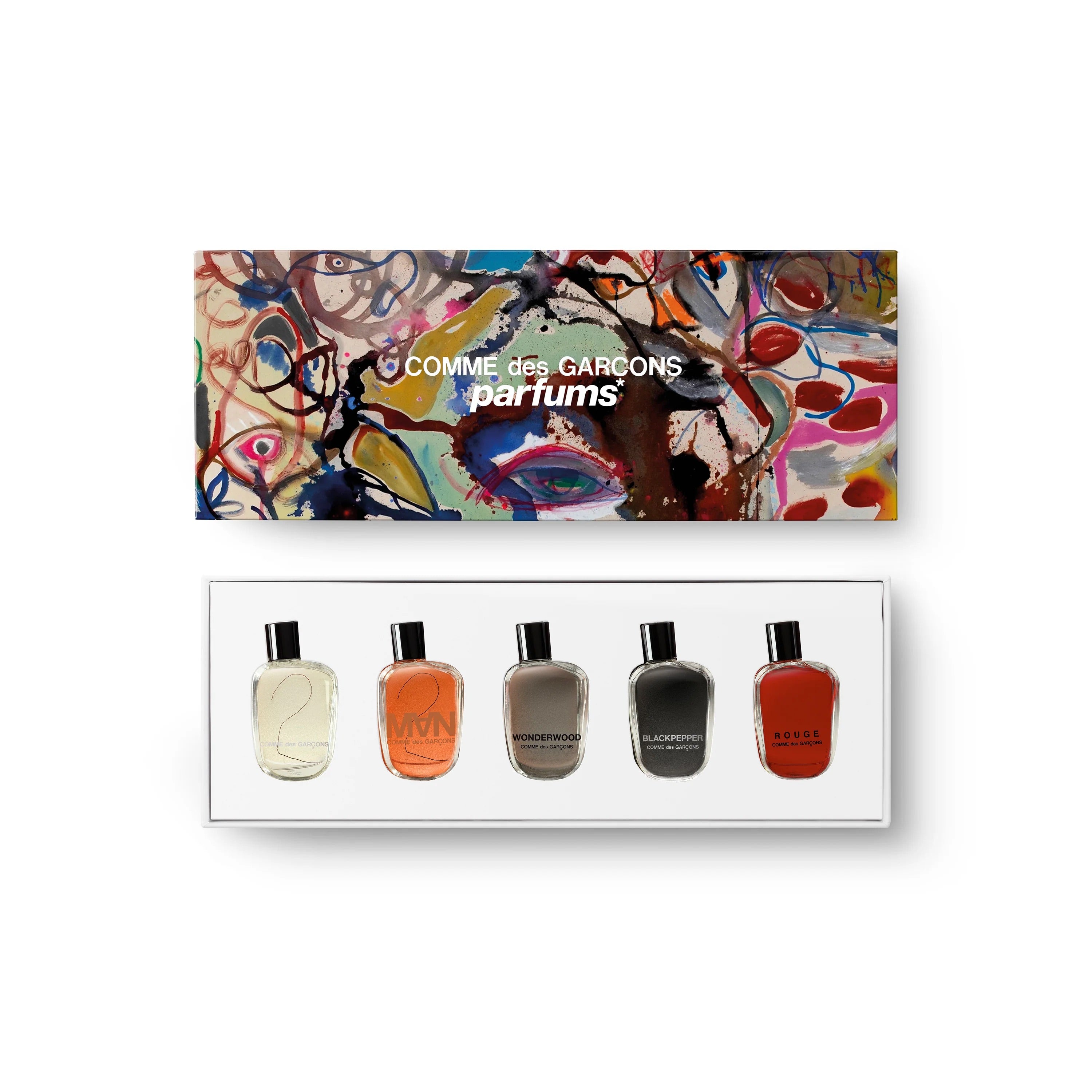 COMME des GARÇONS x SAMUEL DE SABOIA DISCOVERY SET - 5 Miniaturflaschen je 9ml