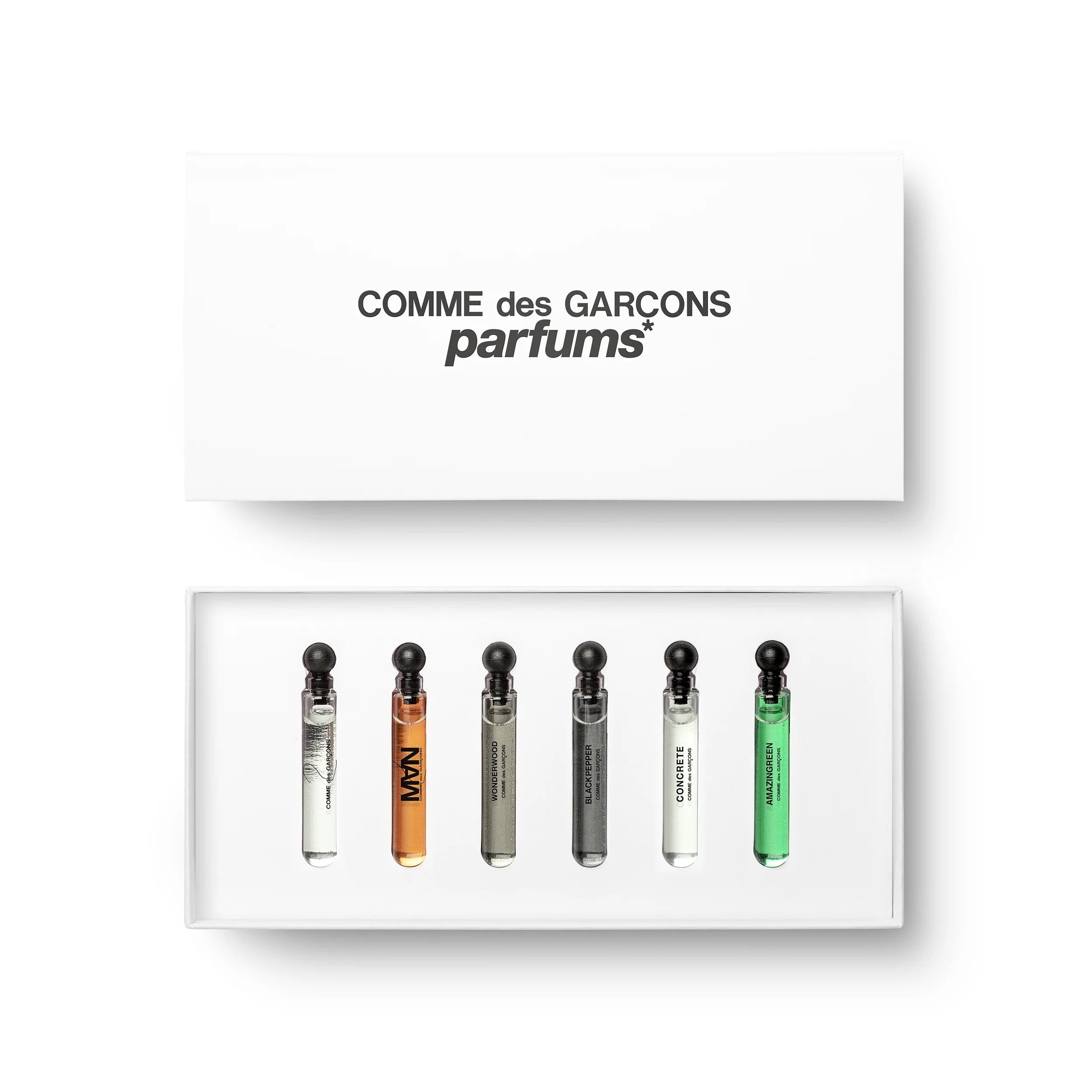COMME des GARÇONS SAMPLING DISCOVERY SET - 6 Düfte je 2ml