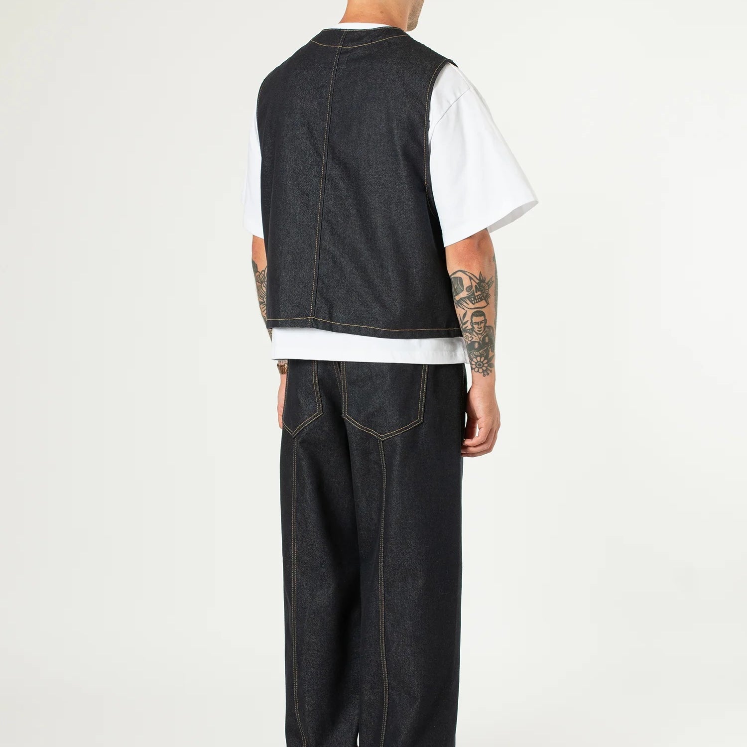 Raw Denim In-stitch Jeans