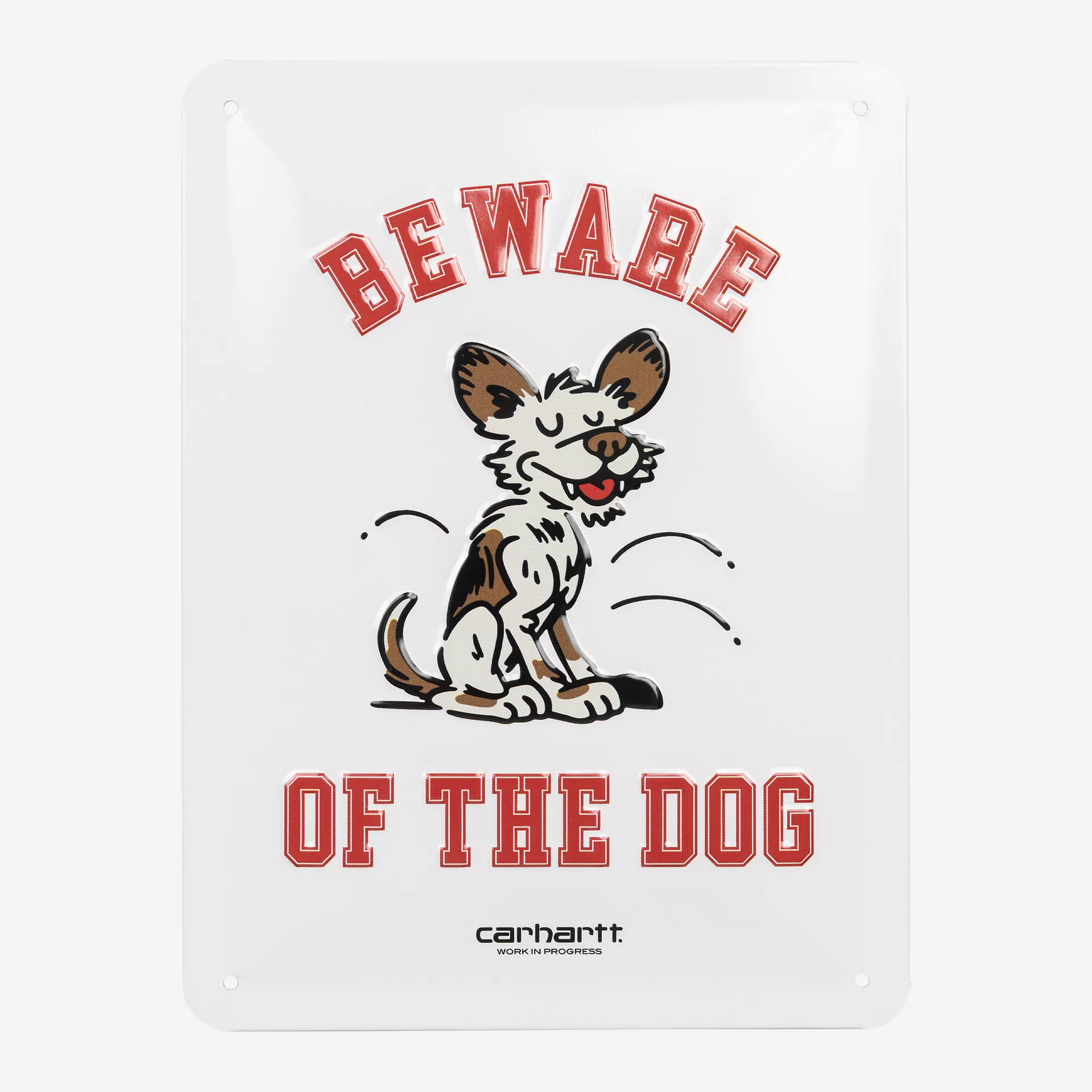 Wild Dog Beware Plate