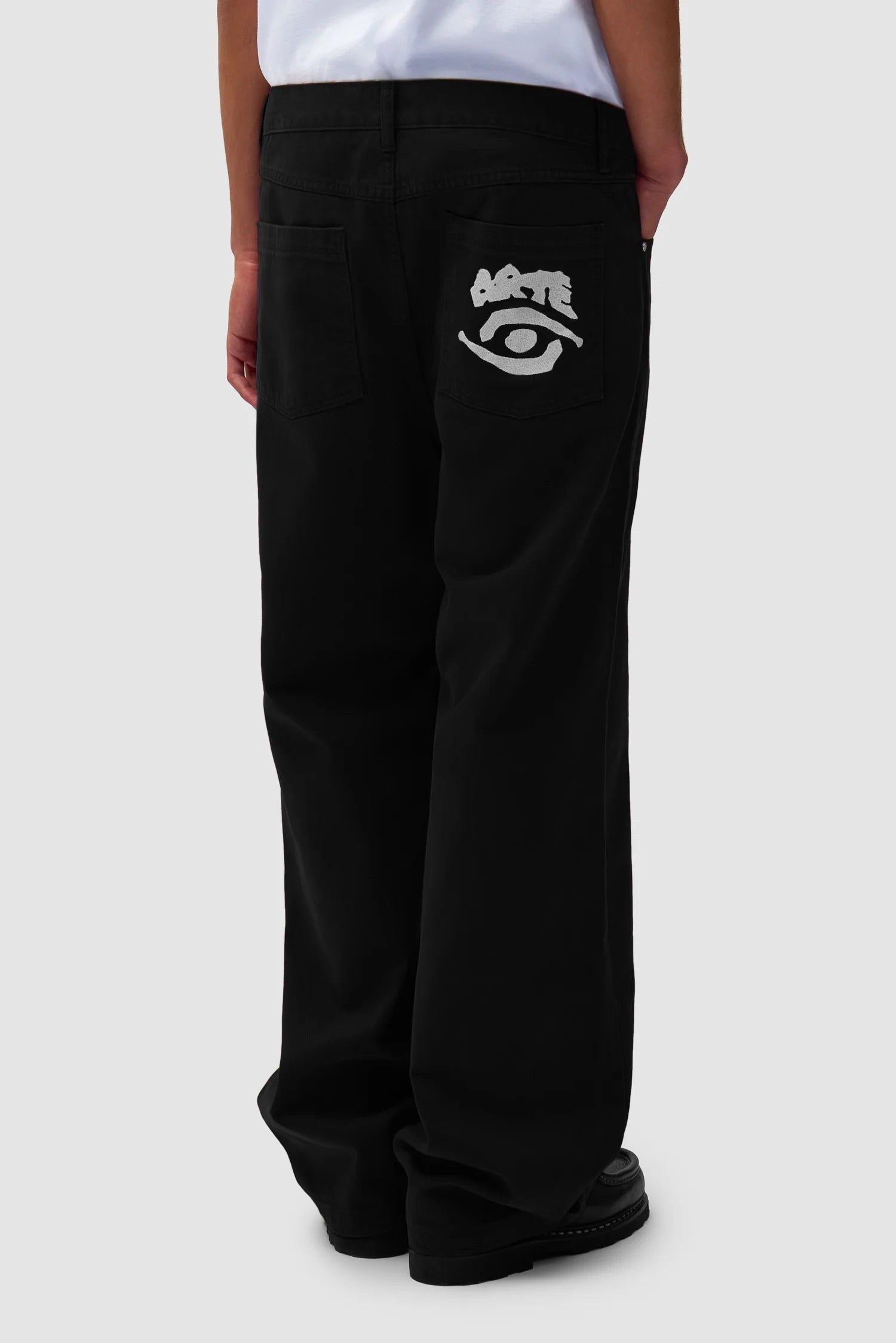 Back Pocket Graphic Pants