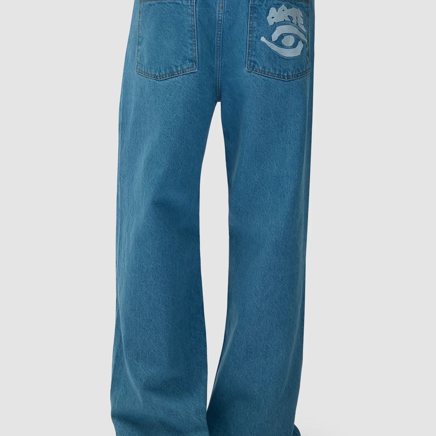 Back Pocket Graphic Pants