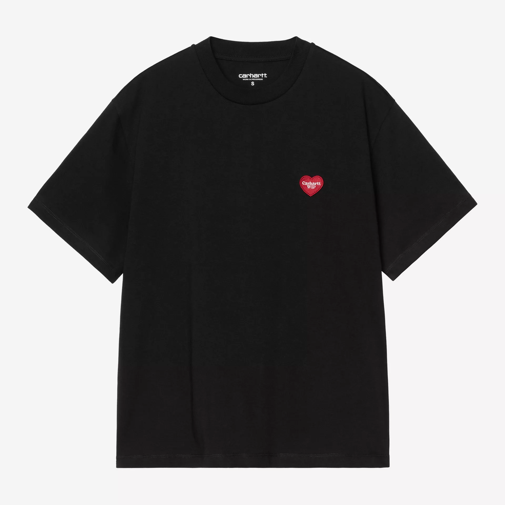 W' S/S Herz-Patch T-Shirt