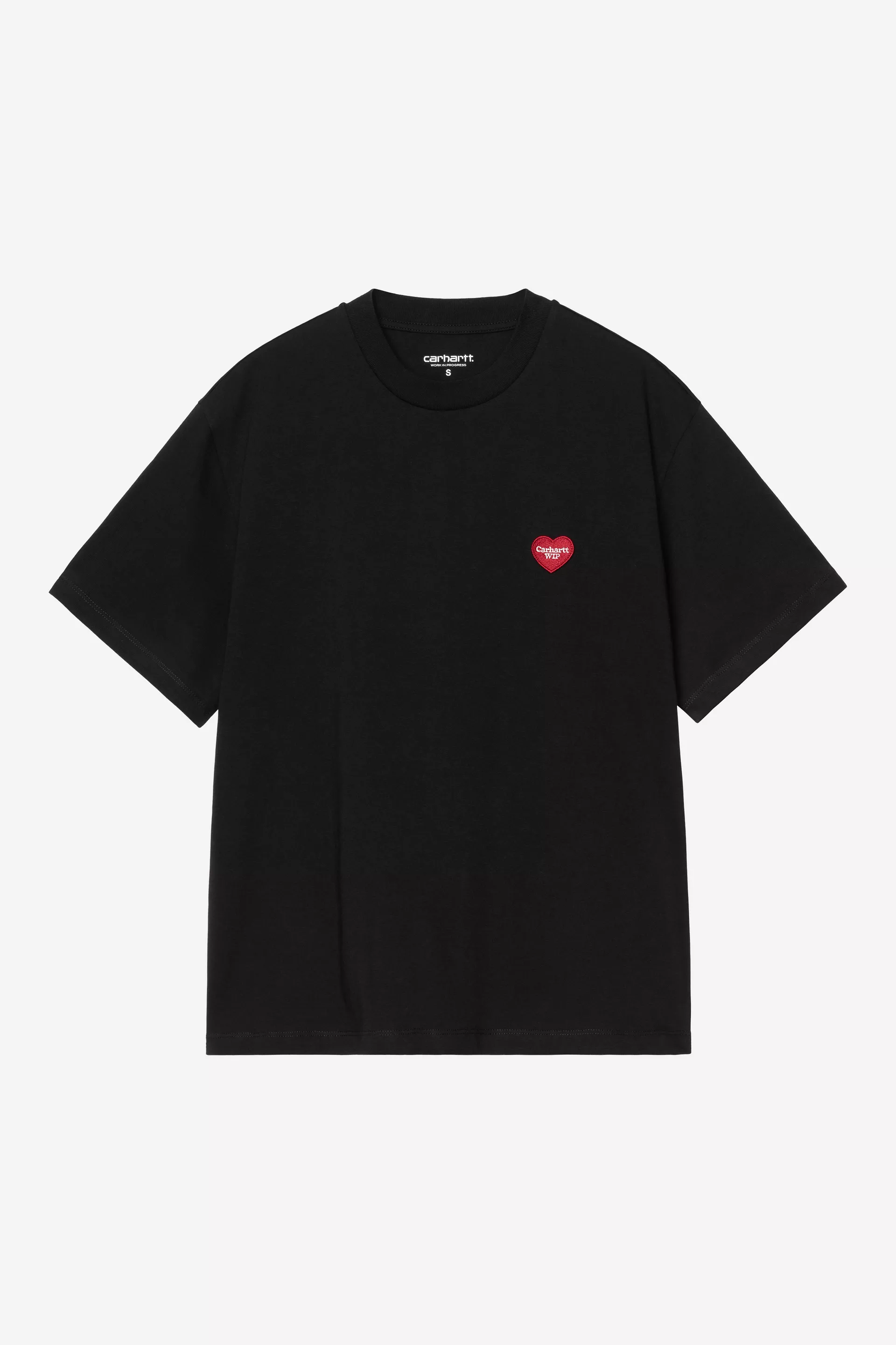W' S/S Herz-Patch T-Shirt