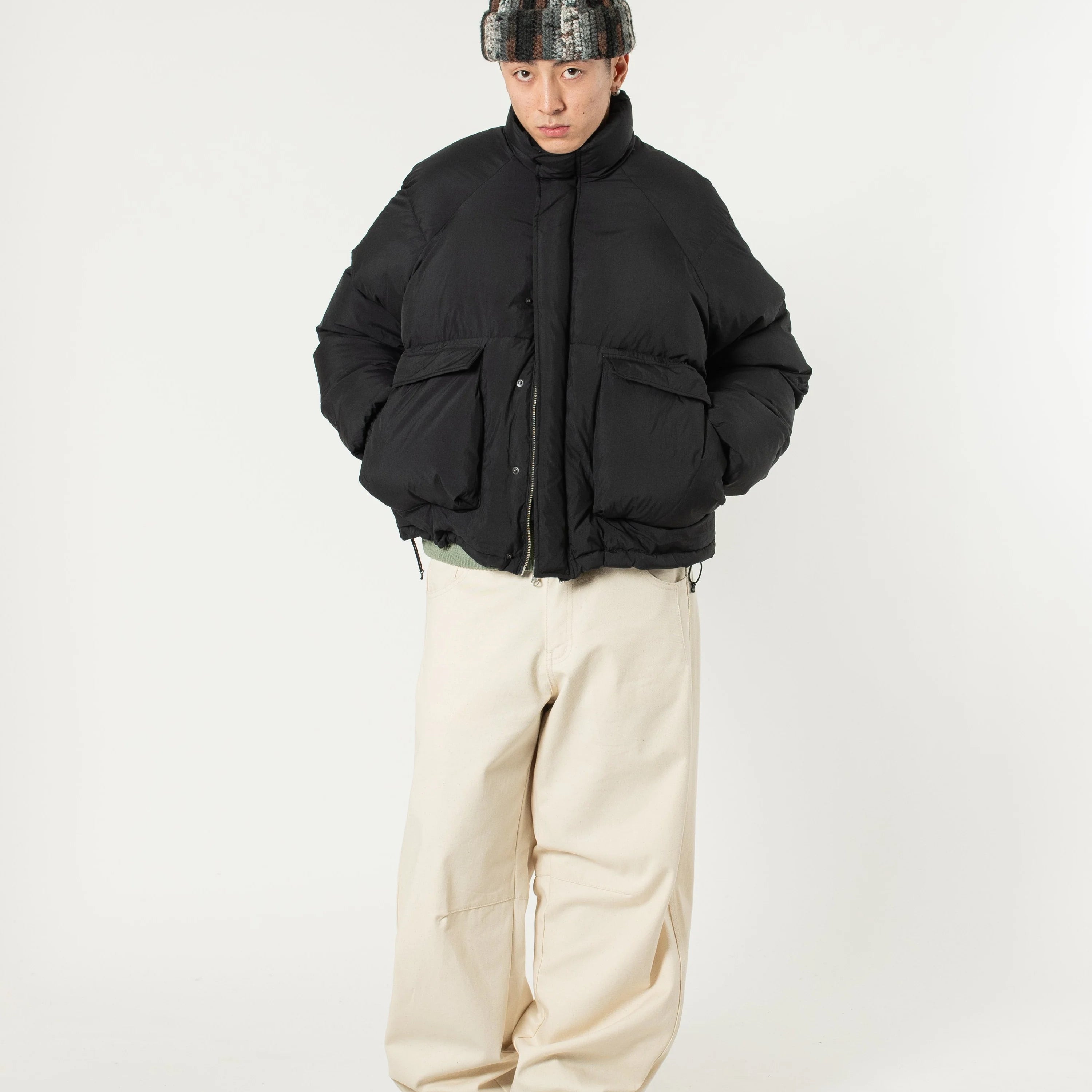 Raglan Puffer Jacket