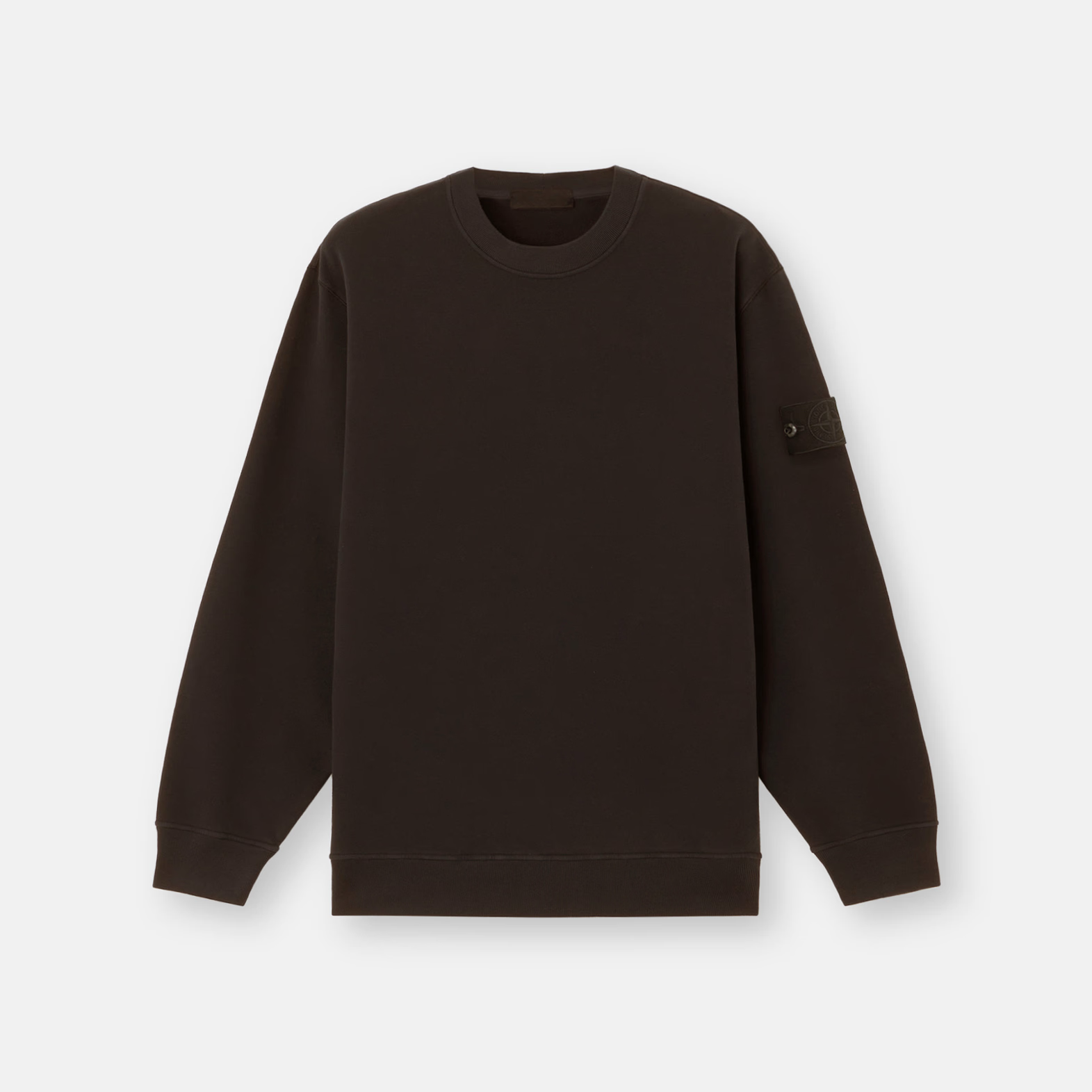 6100069 STRETCH COTTON FLEECE GHOST