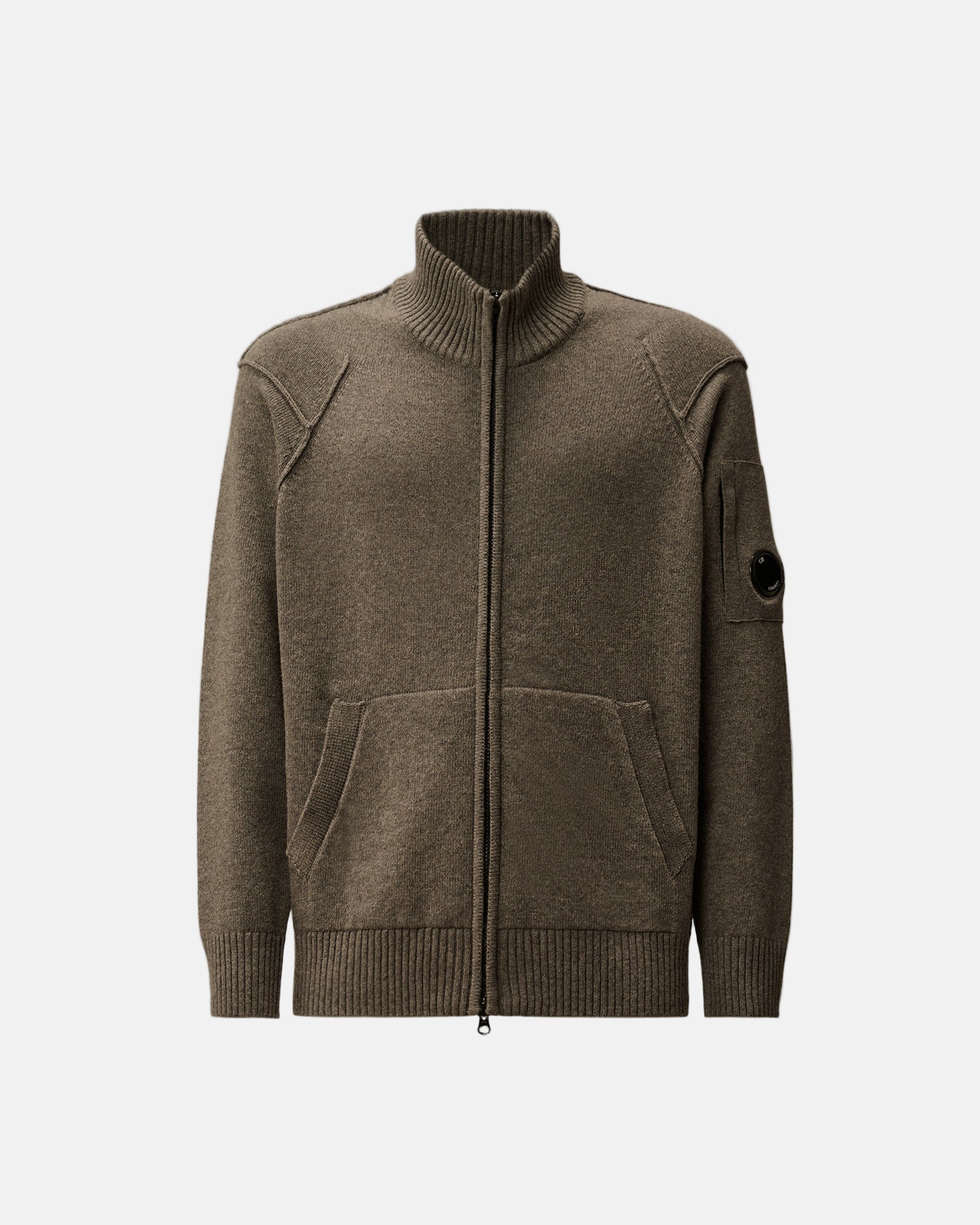 Lambswool GRS Full Zip Sweater