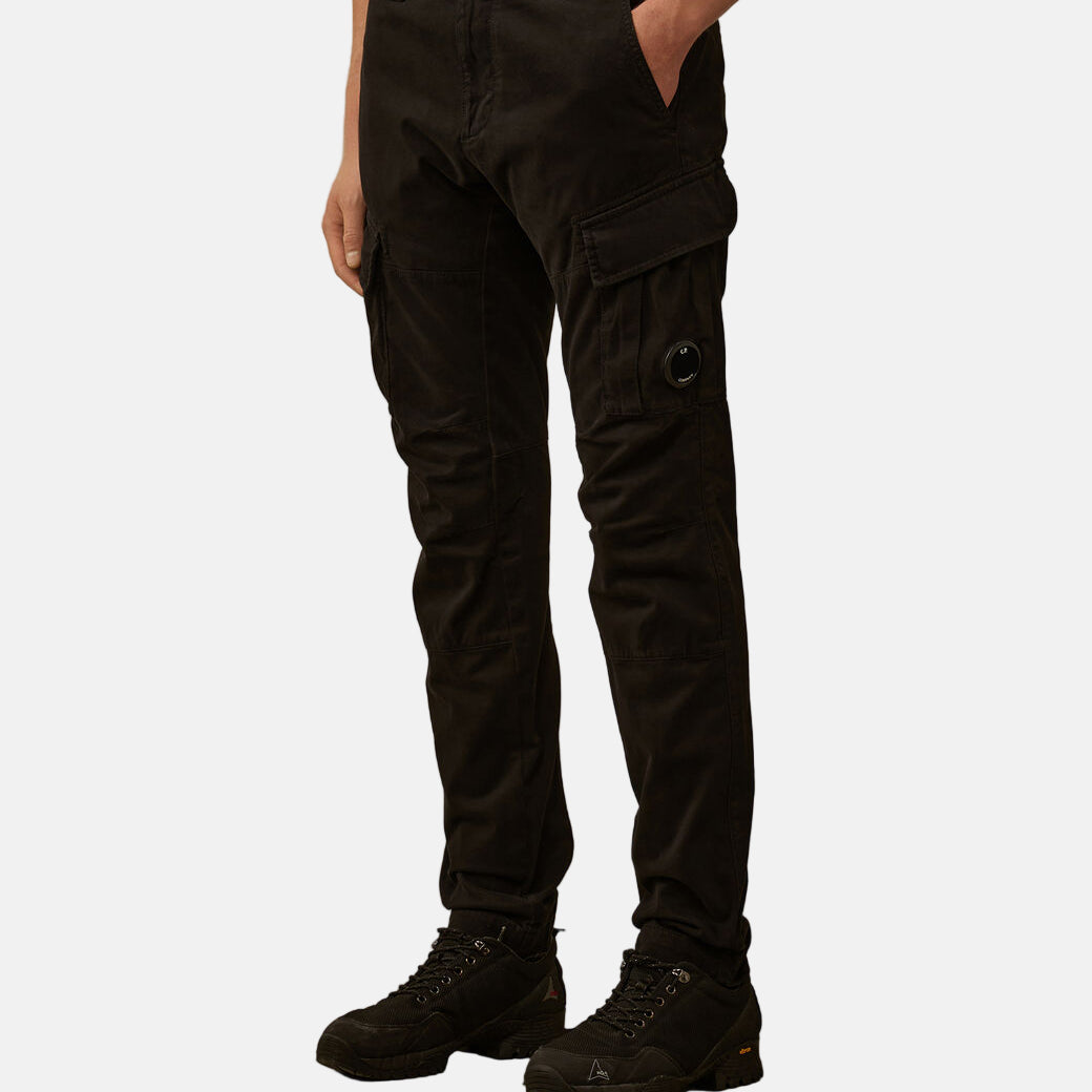 Stretch Sateen Ergonomic Lens Cargo Pants