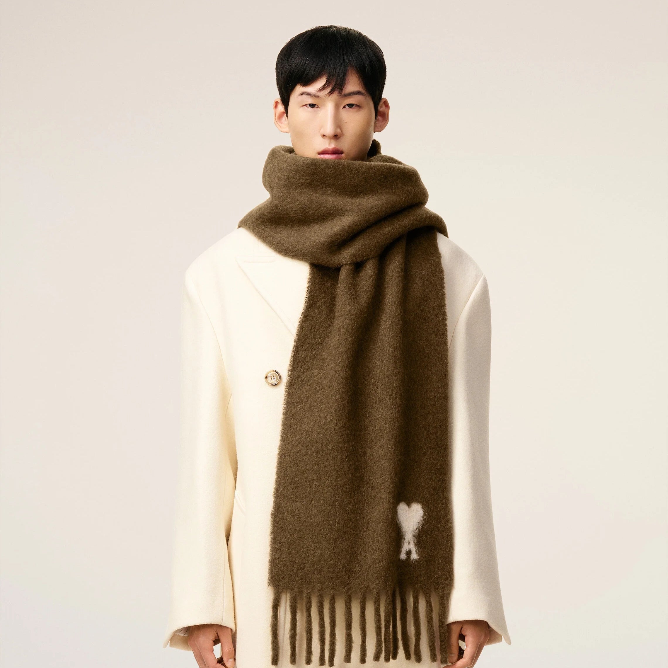 Schal aus Alpakawolle