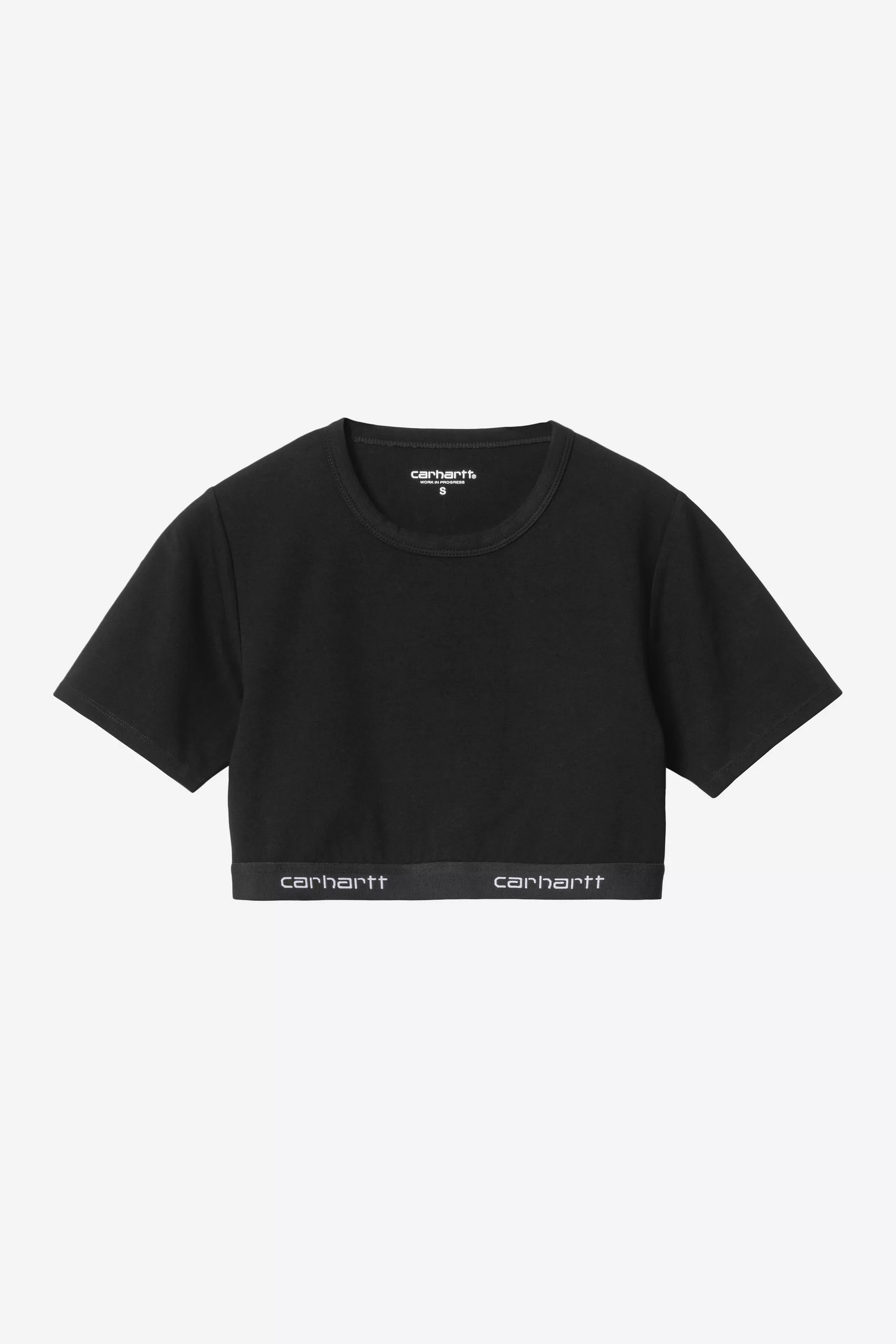 W' Script Crop Top