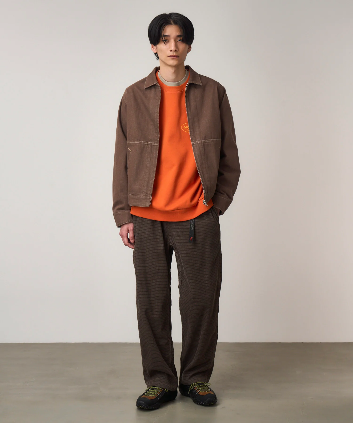 Grid Check Corduroy Jam Pant