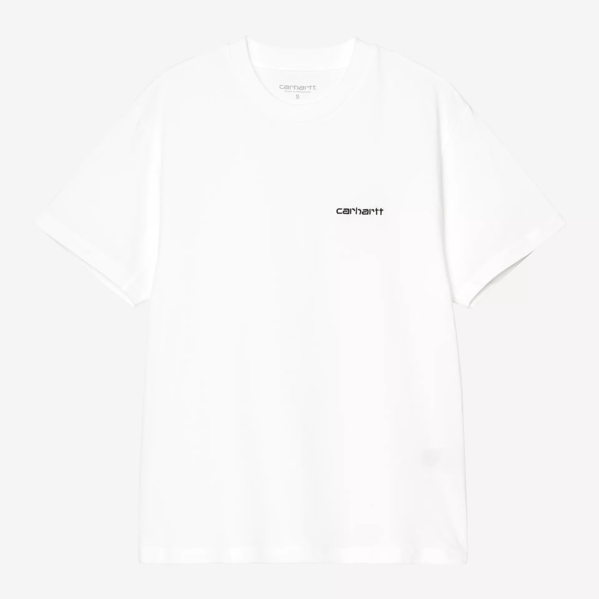 W' S/S Script Embroidery T-Shirt