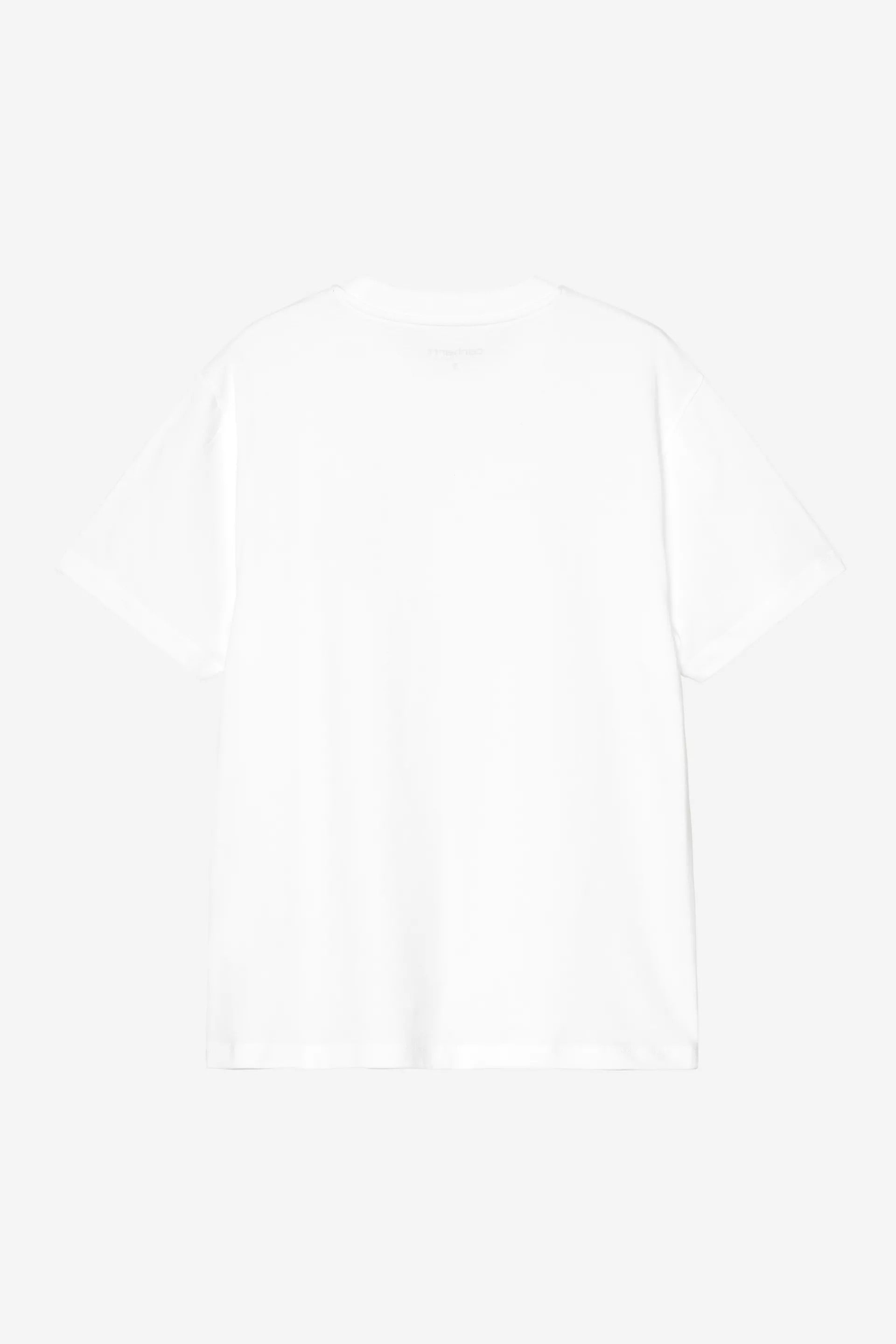 W' S/S Script Embroidery T-Shirt