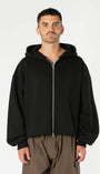 Boxy Zip-up Hoodie