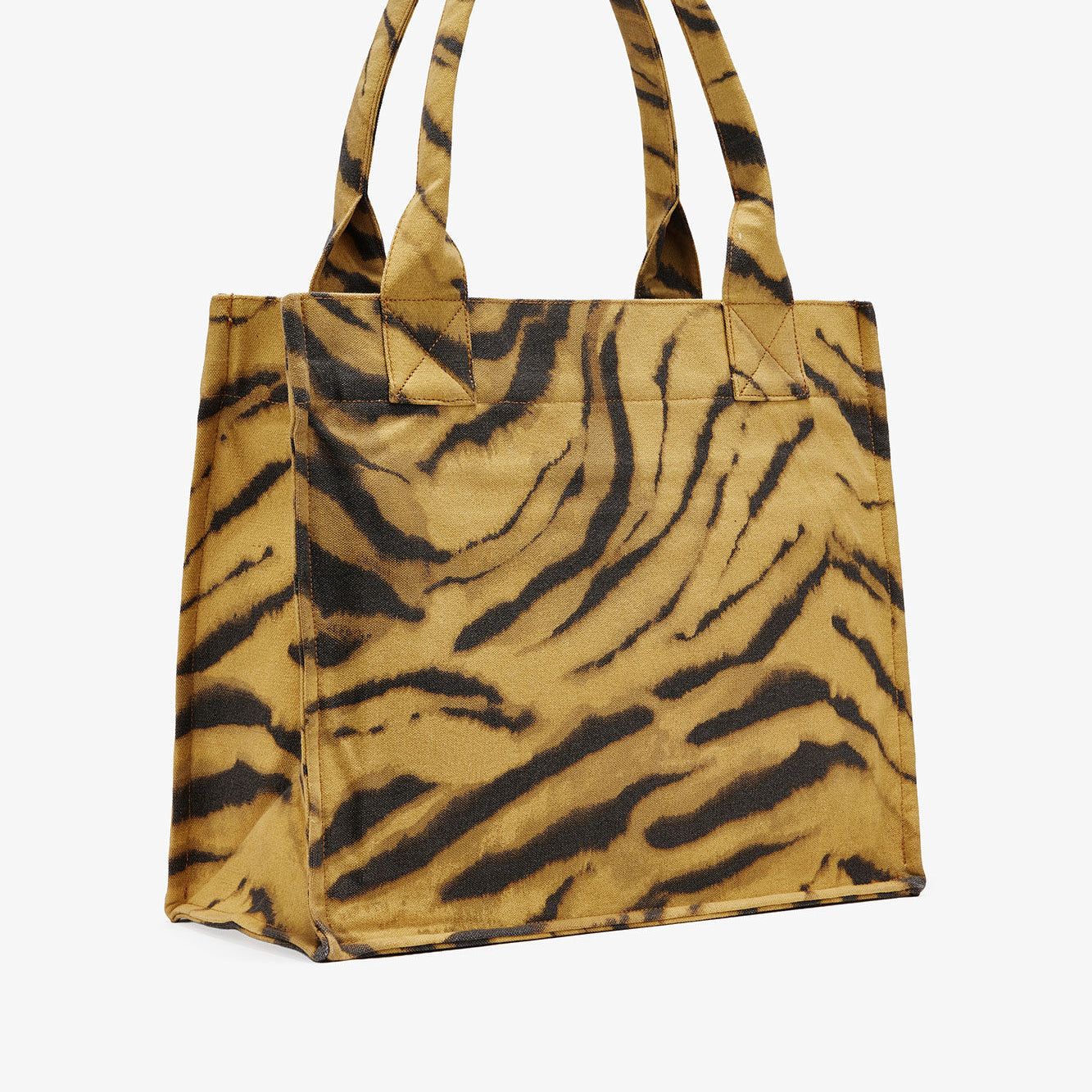 Große Tragetasche mit Zebraprint