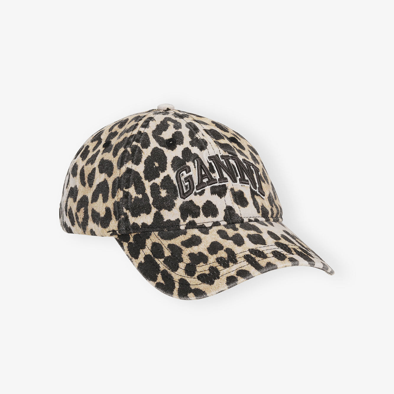 Leopard-Canvas-Kappe