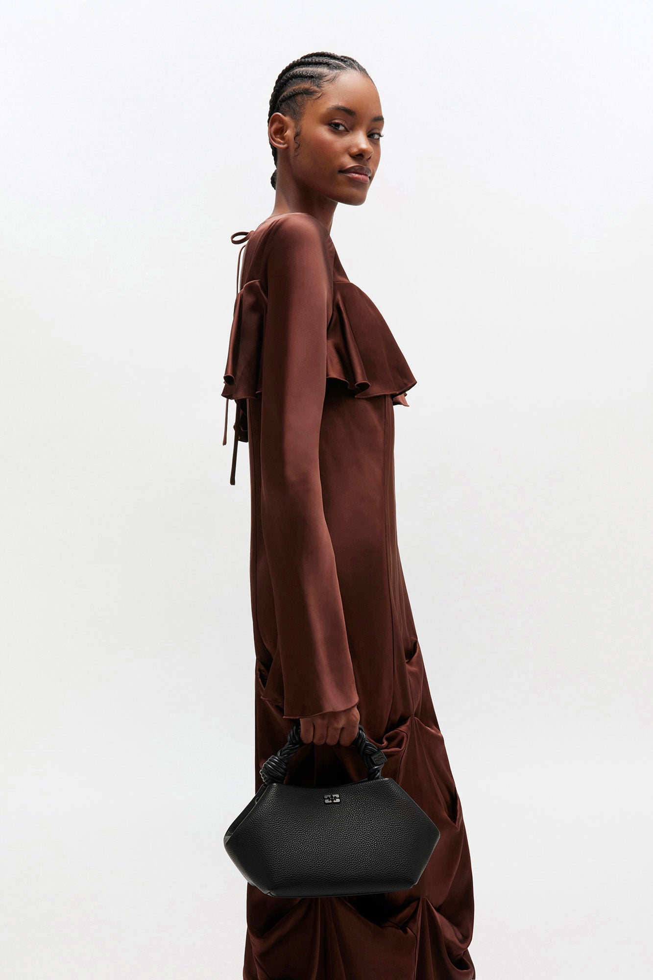 Kleine Bou-Tasche in Schwarz