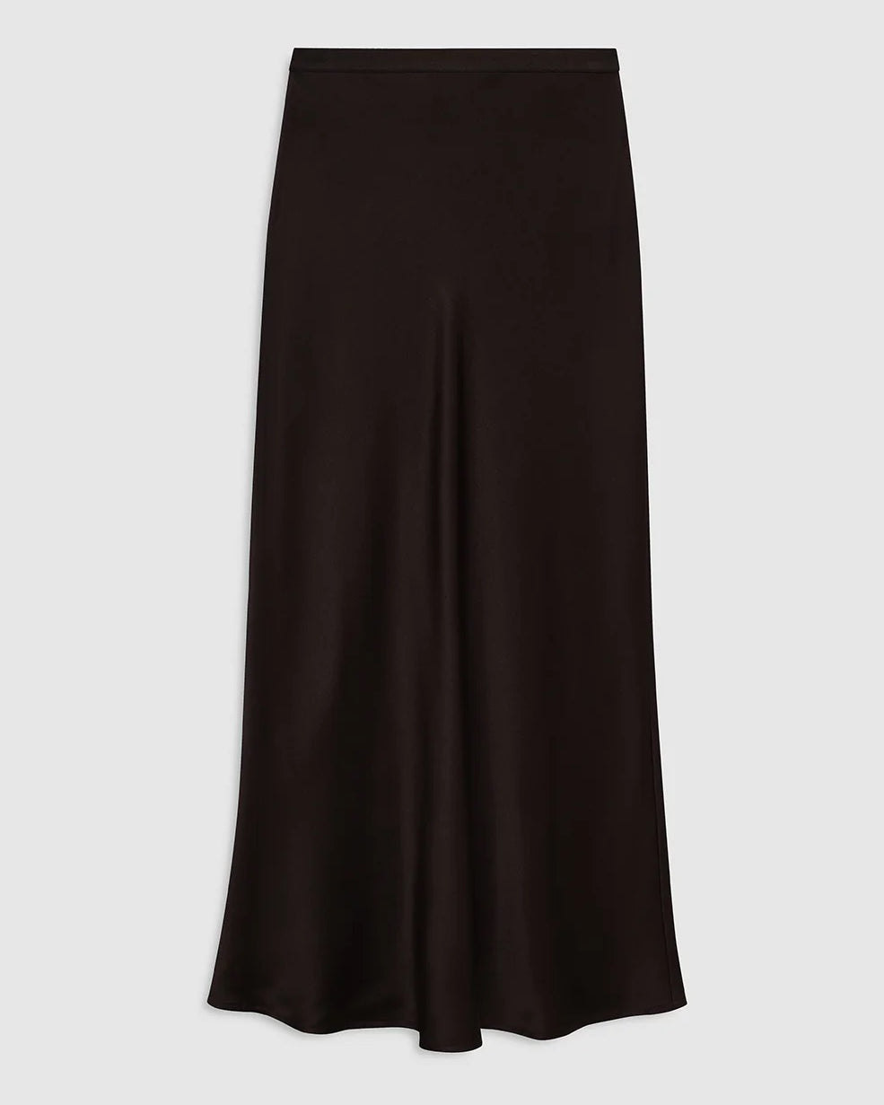 Bar Silk Skirt