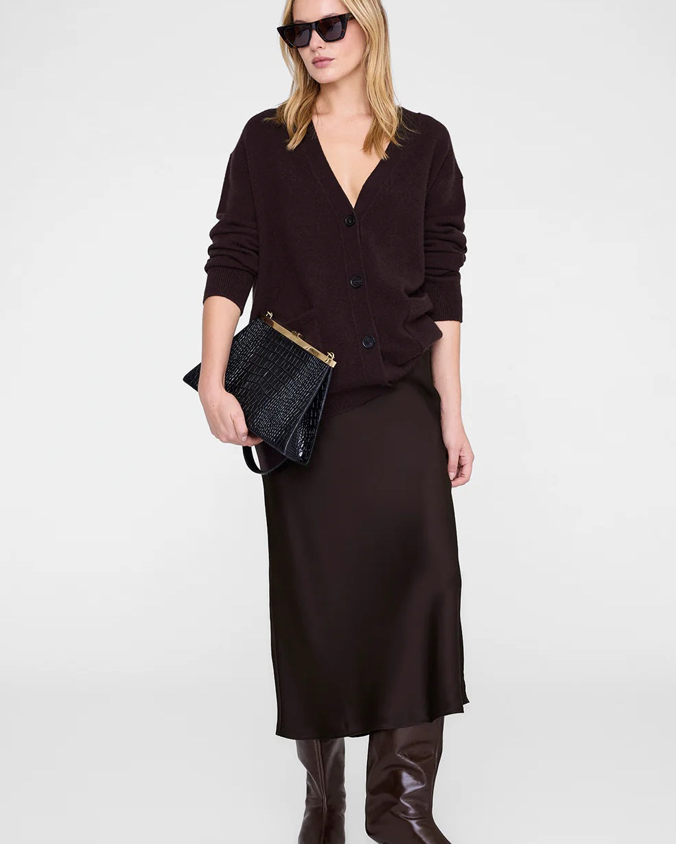 Bar Silk Skirt