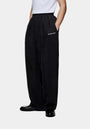 SANDWASH CUPRO WIDE LEG TROUSERS