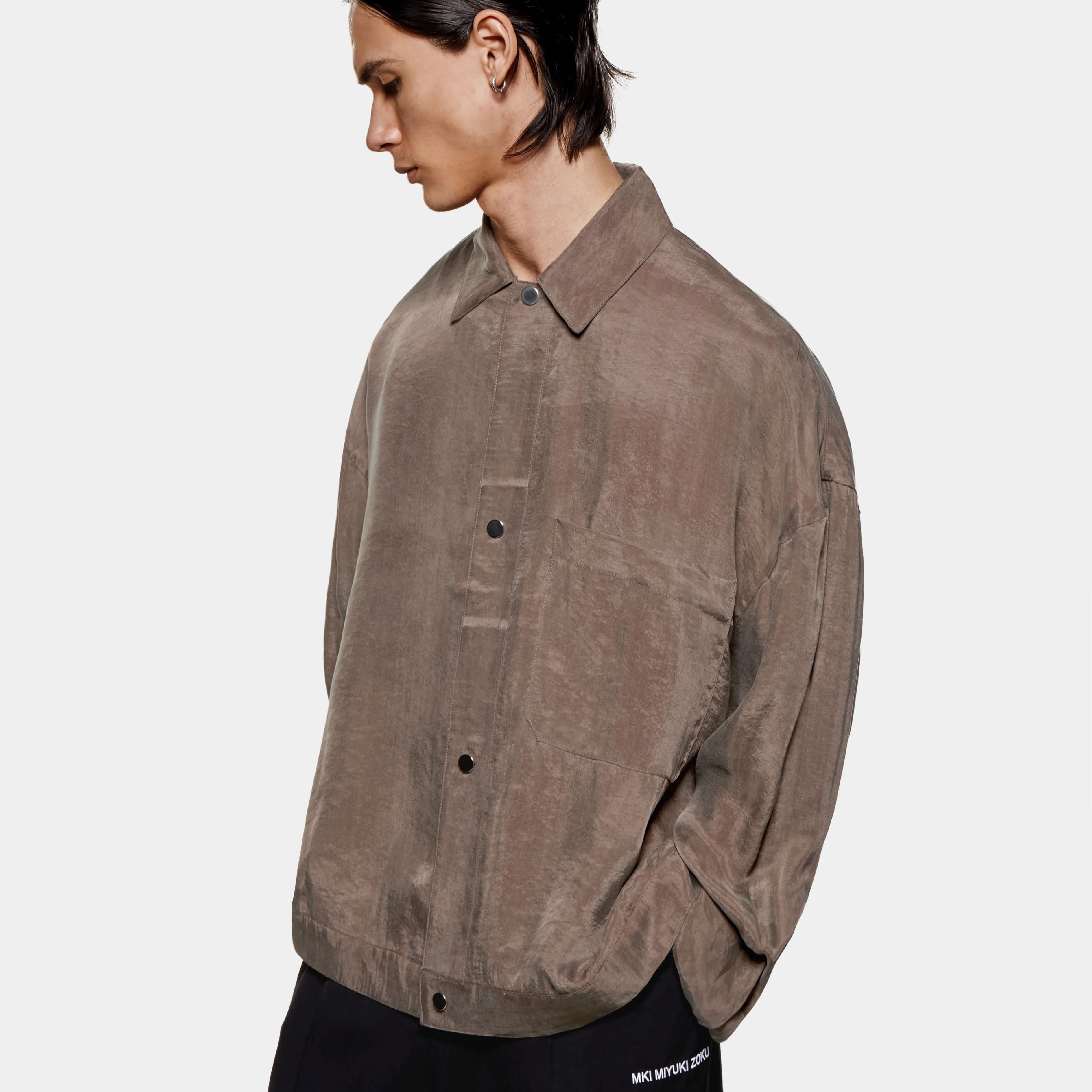 SANDWASH CUPRO TRUCKER JACKE