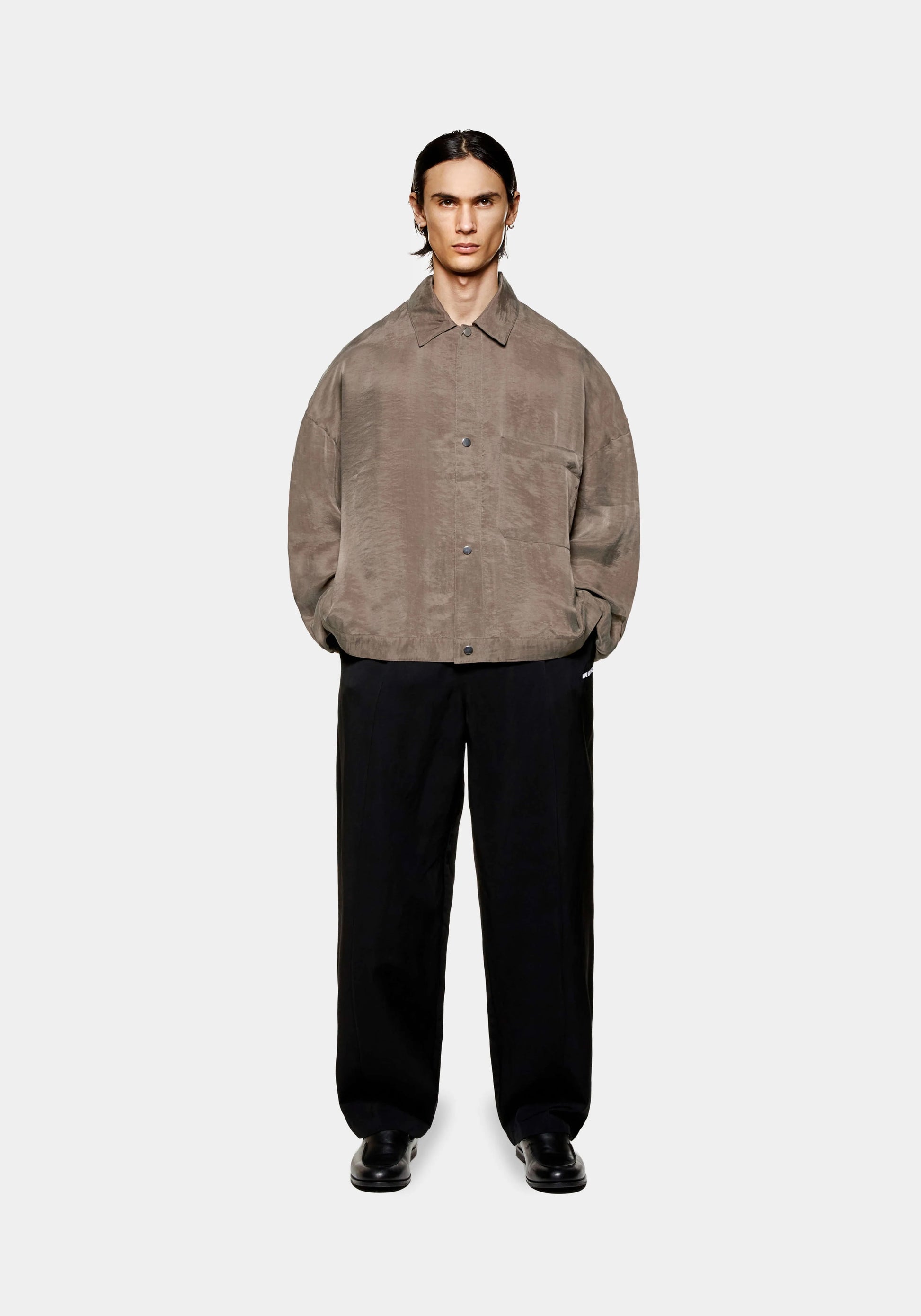 SANDWASH CUPRO TRUCKER JACKE