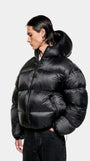MKI TRANSLUCENT FUNNEL NECK BUBBLE JACKET