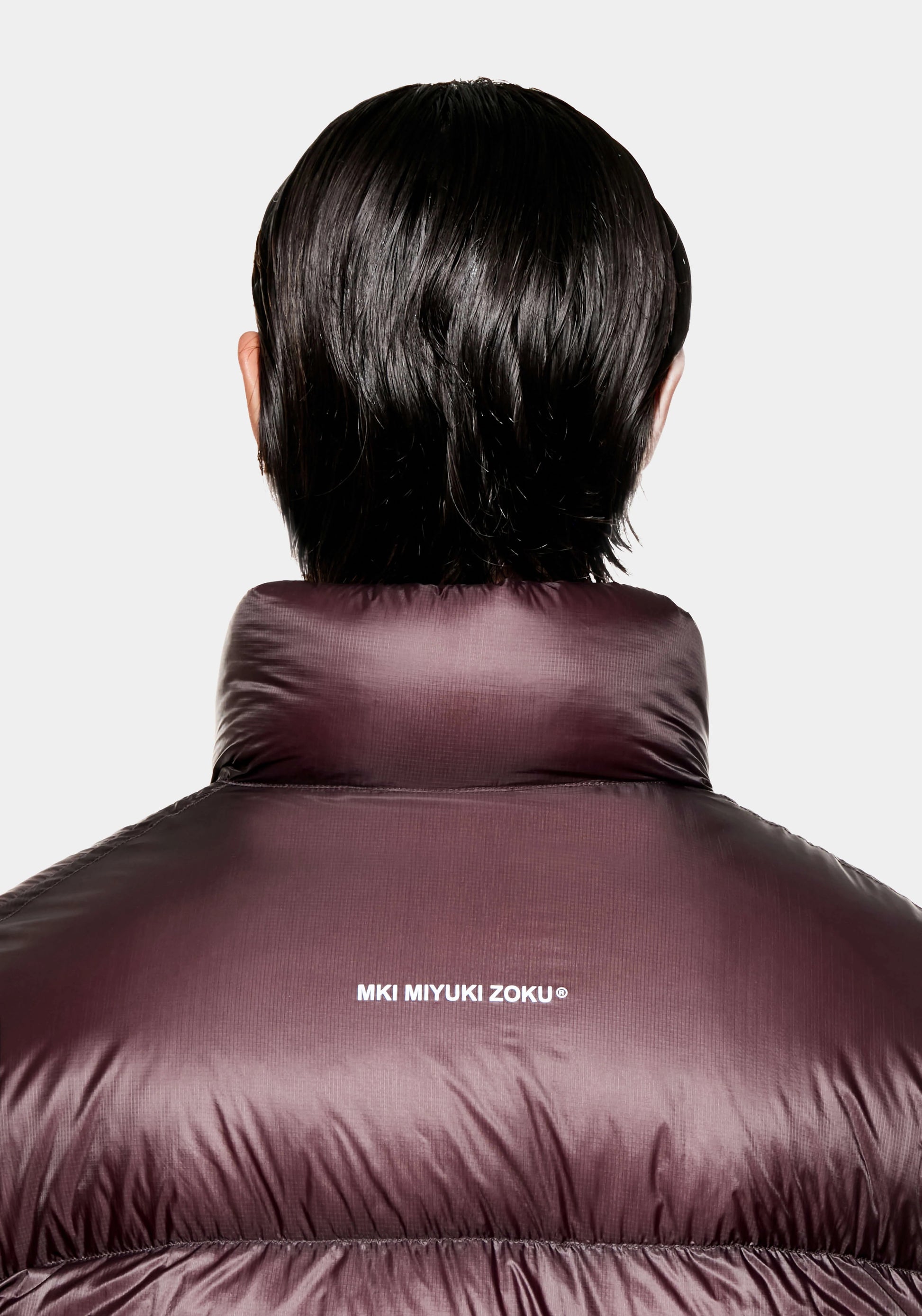 MKI TRANSLUCENT FUNNEL NECK BUBBLE JACKET