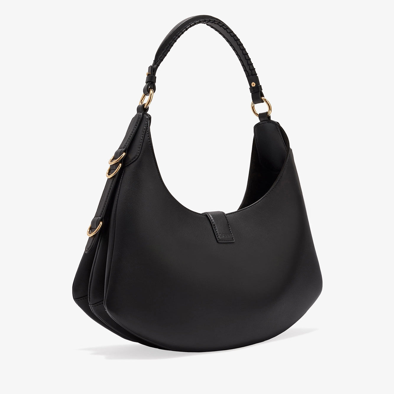 Schwarze kleine Kat-Tasche