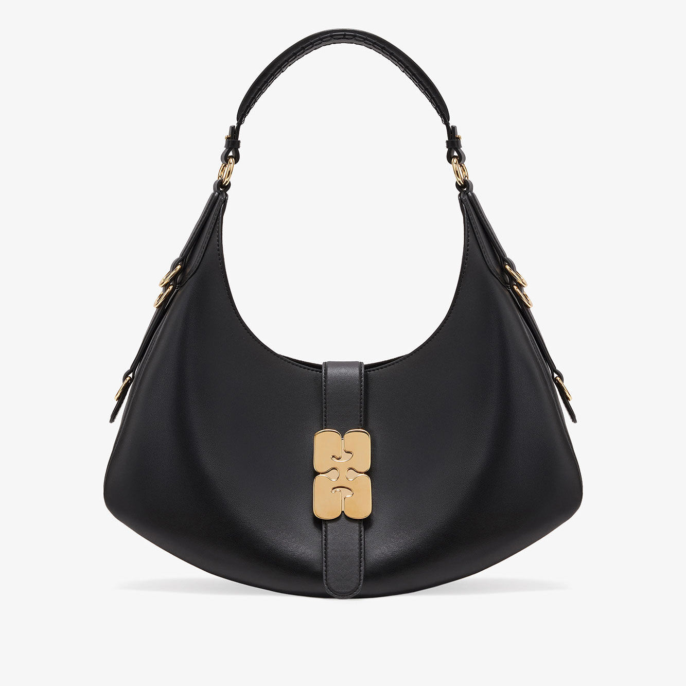 Schwarze kleine Kat-Tasche