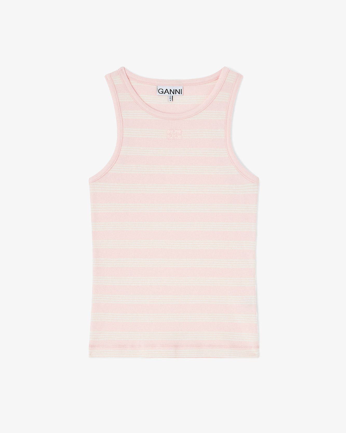 Geripptes Tanktop mit Streifen