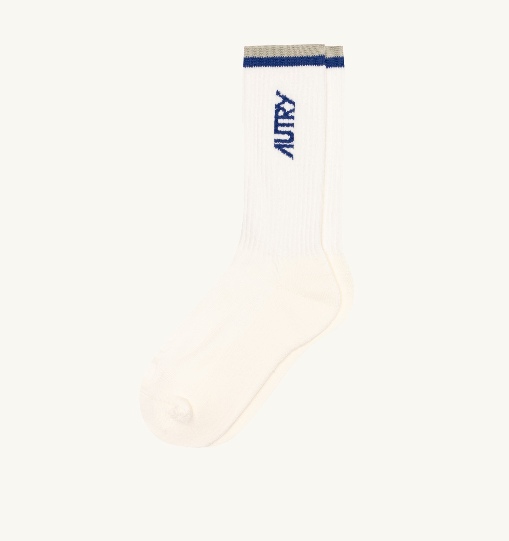SOCKEN AUS JACQUARD MIT LOGO IN STREIFEN UNISEX