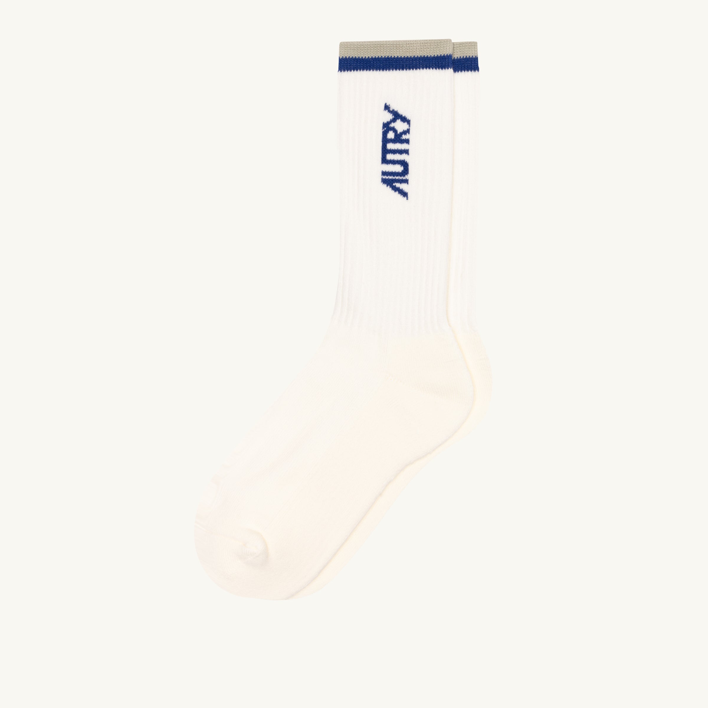 SOCKEN AUS JACQUARD MIT LOGO IN STREIFEN UNISEX