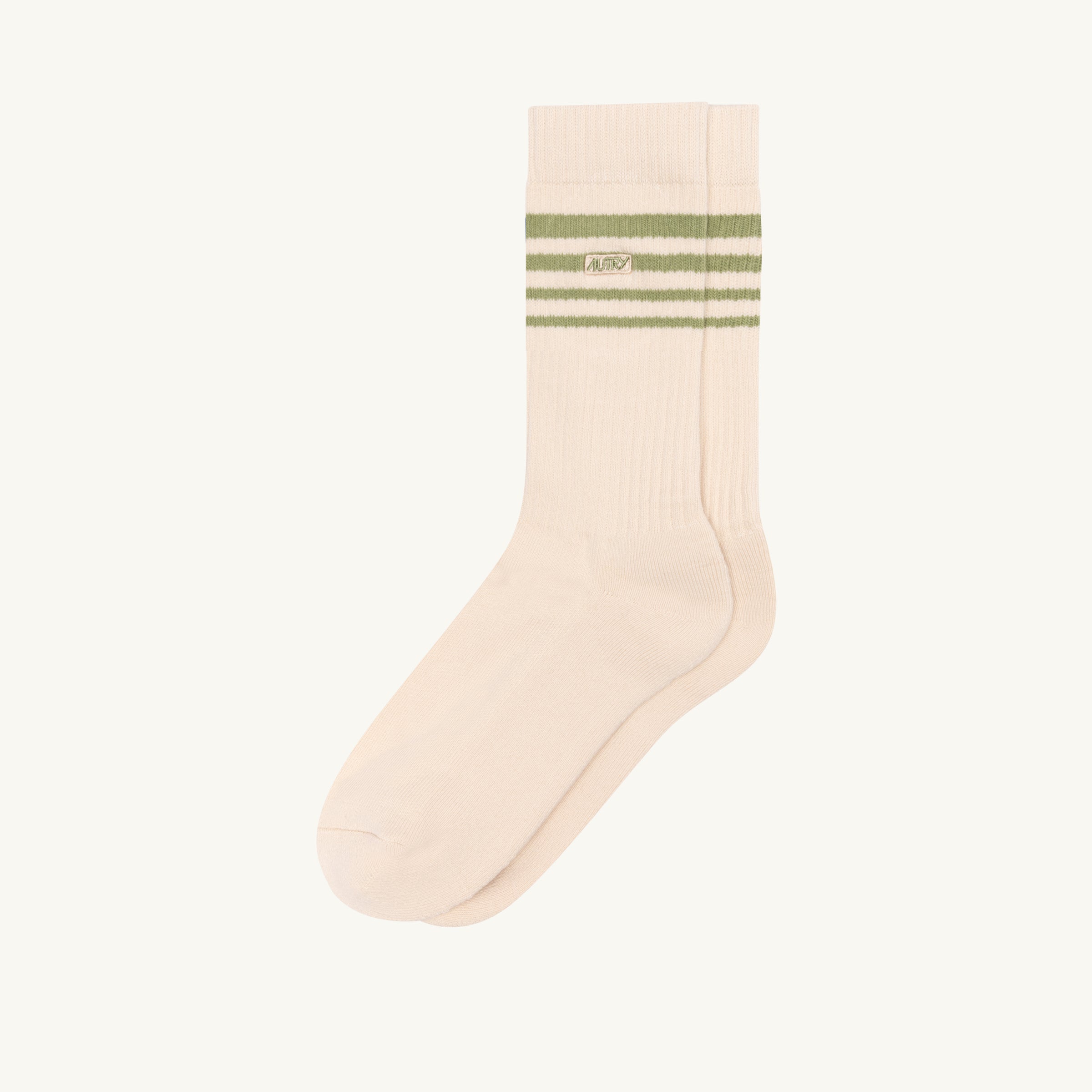 SOCKEN AUS JACQUARD MIT LOGO IN STREIFEN UNISEX