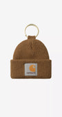 Mini watch hat keychain