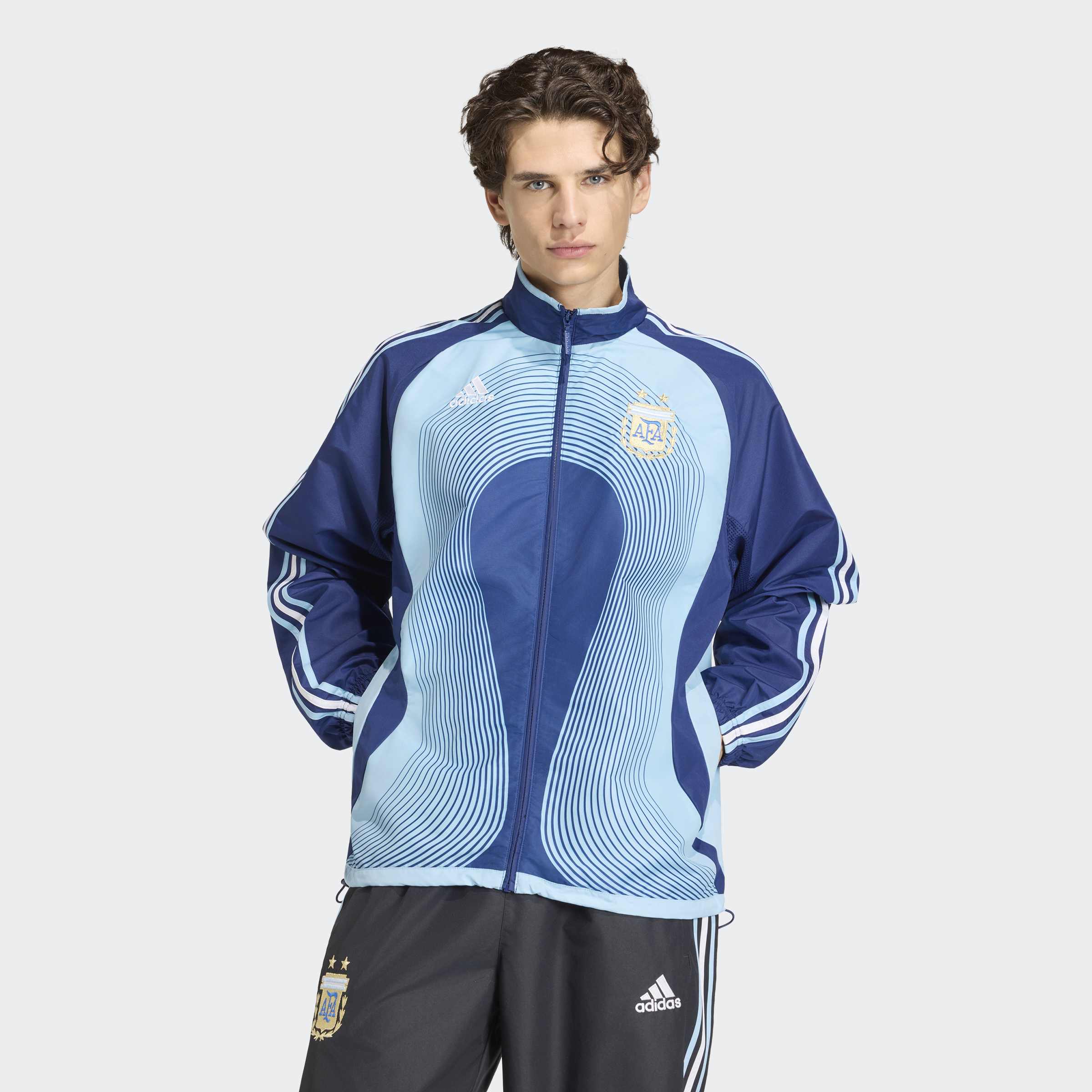 Argentinien Auswärts-Trainingsjacke 2006