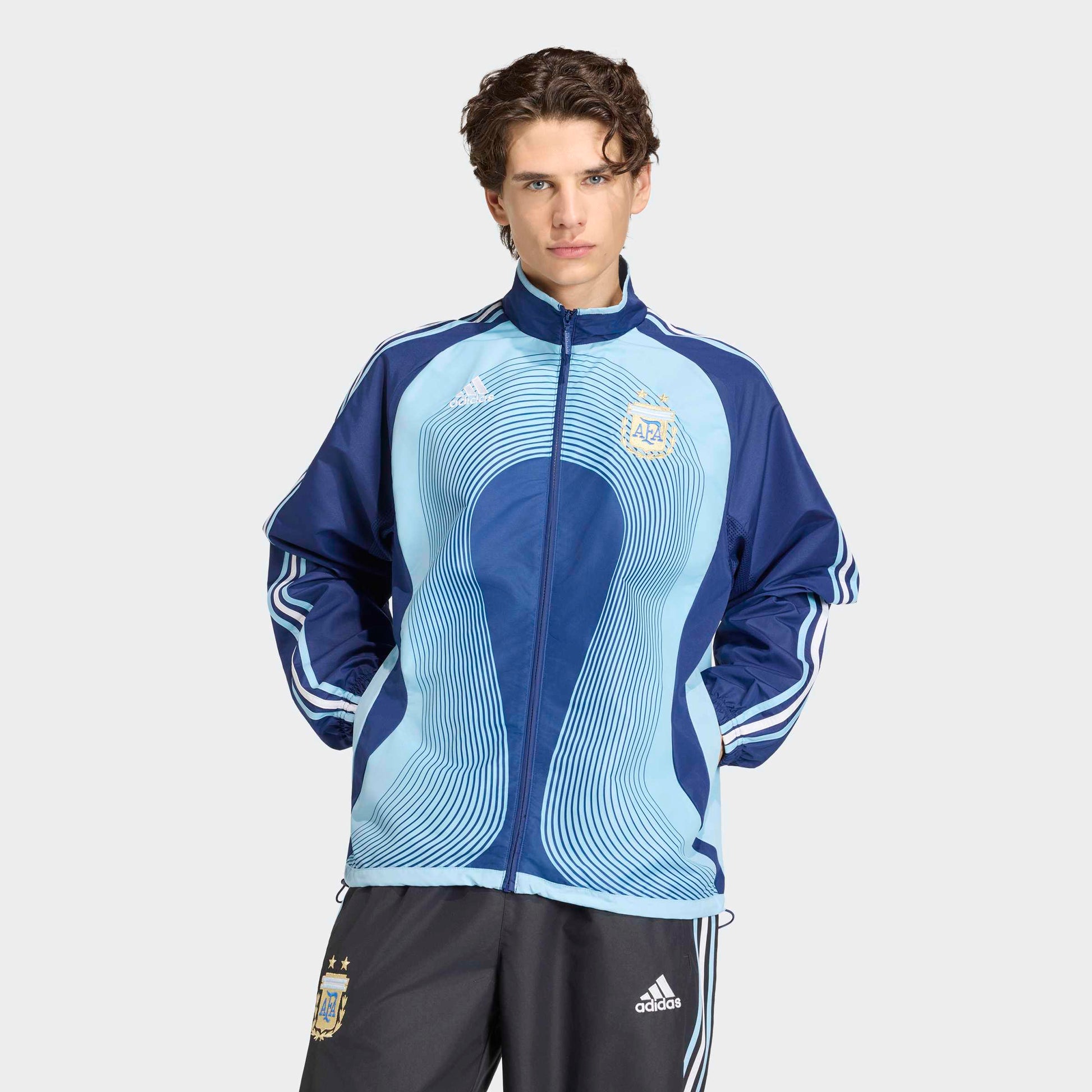 Argentinien Auswärts-Trainingsjacke 2006