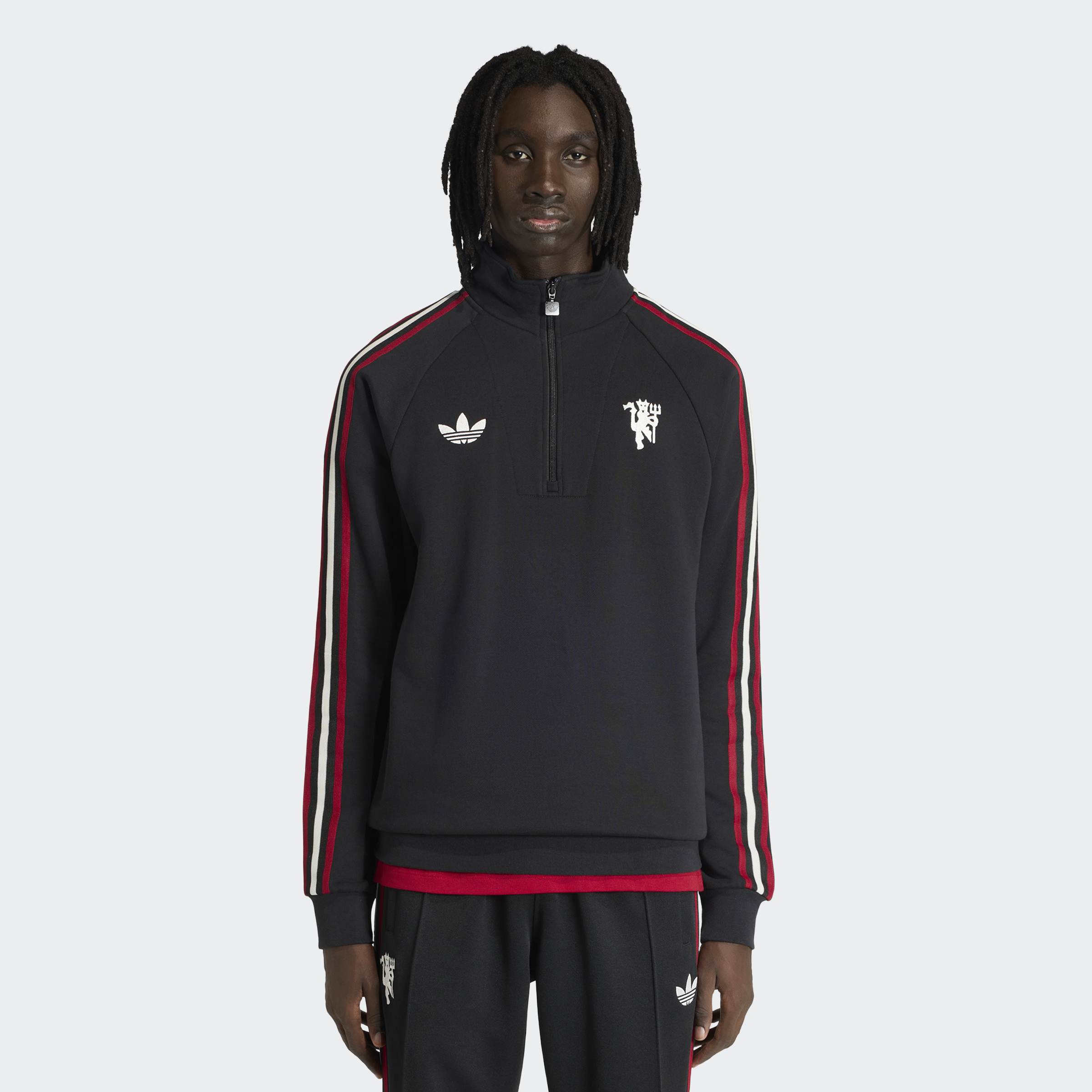 Manchester United Originals Half Zip Oberteil