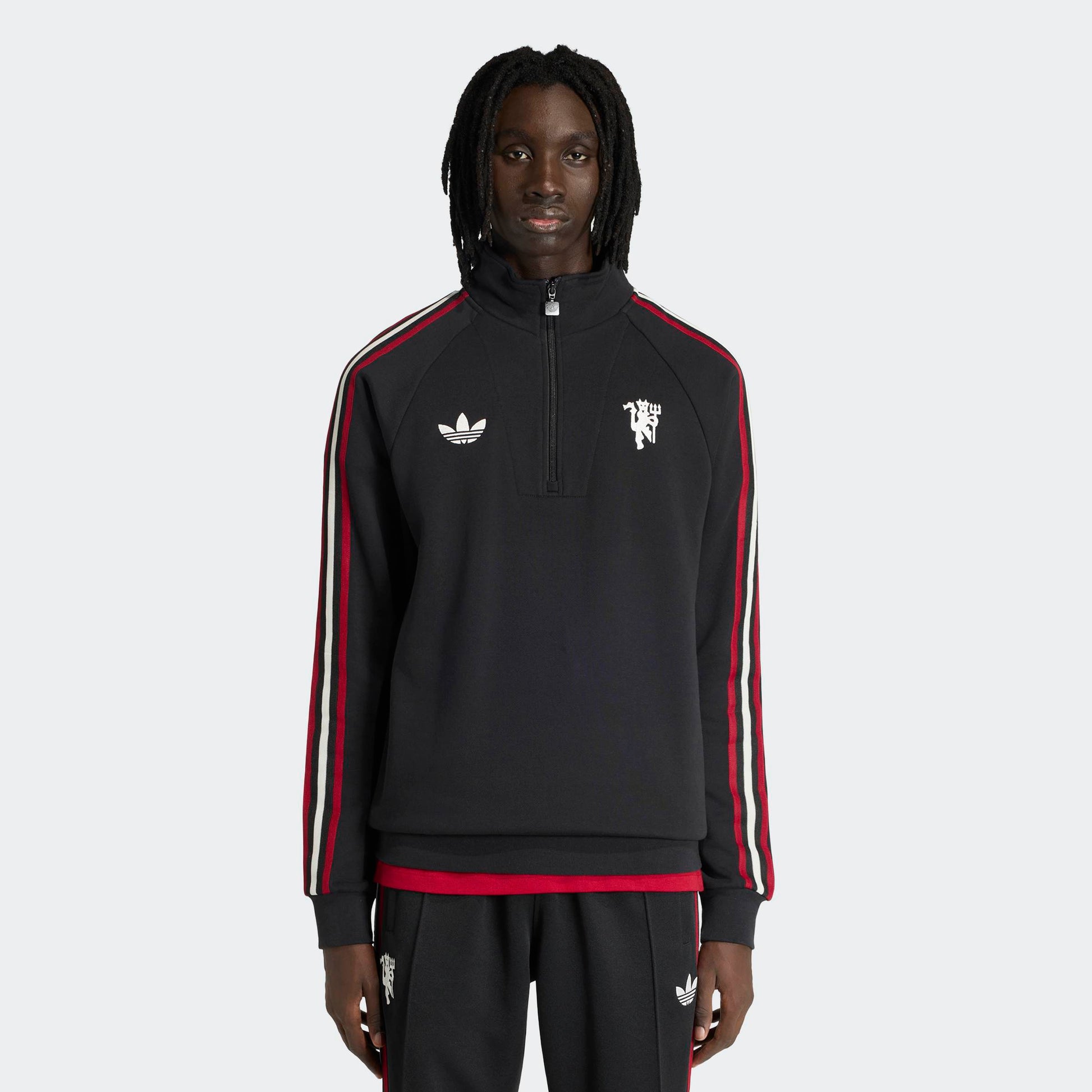 Manchester United Originals Half Zip Oberteil