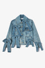 Jeansjacke aus leichtem Denim