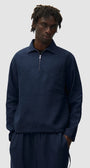 Linen Quarter Zip Pullover