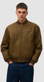 Leather Varsity Jacket