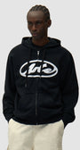 Circle Logo Zip Hoodie
