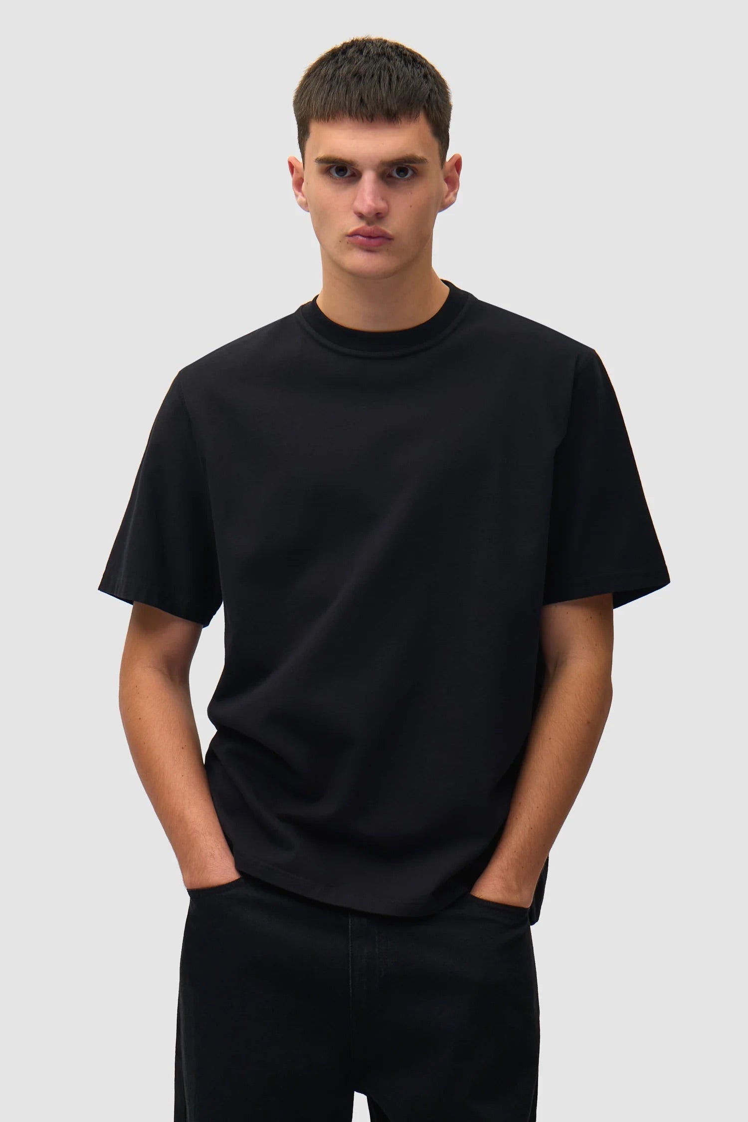 Faded Back Print T-shirt