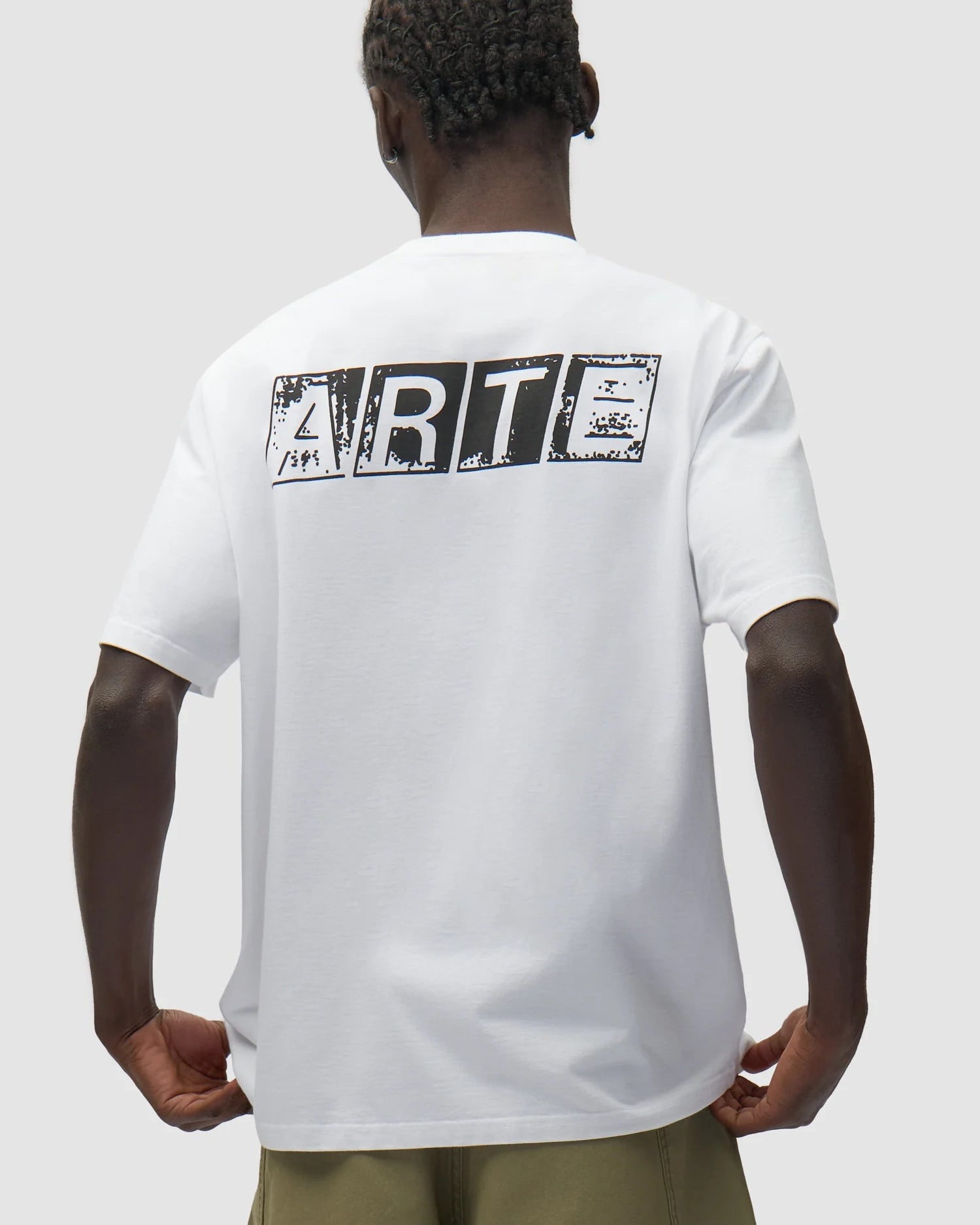 Faded Back Print T-shirt