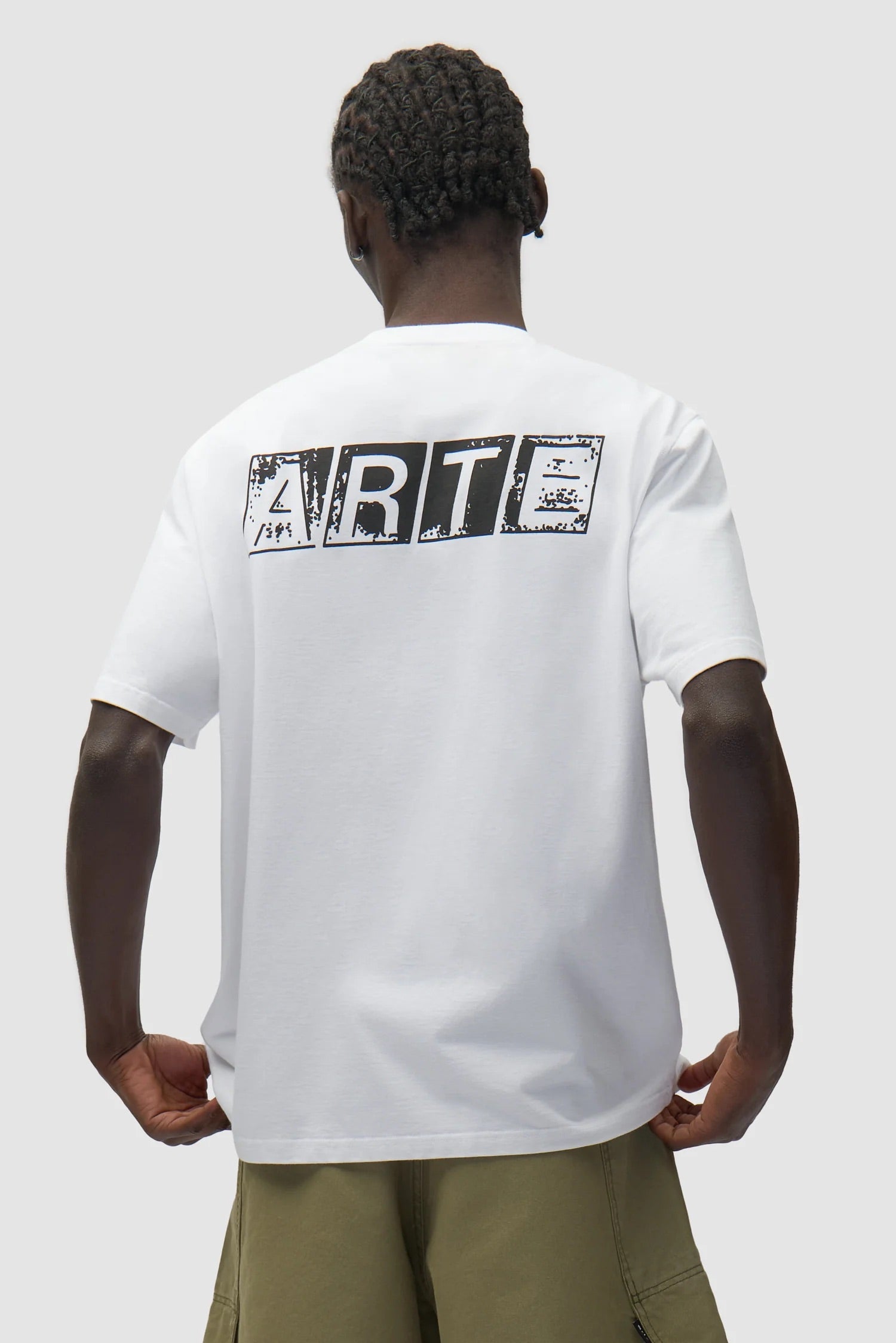 Faded Back Print T-shirt