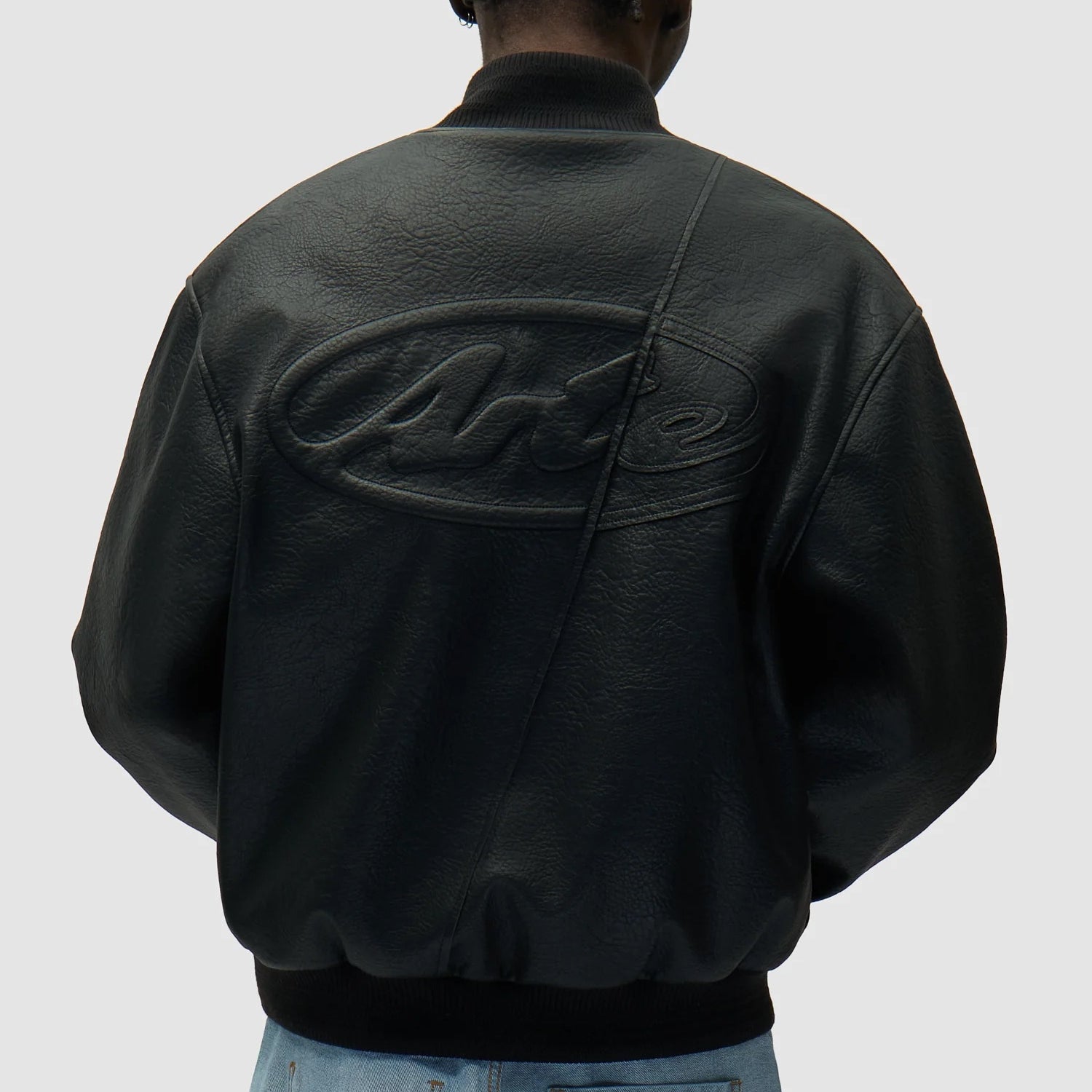 Leather Varsity Jacket