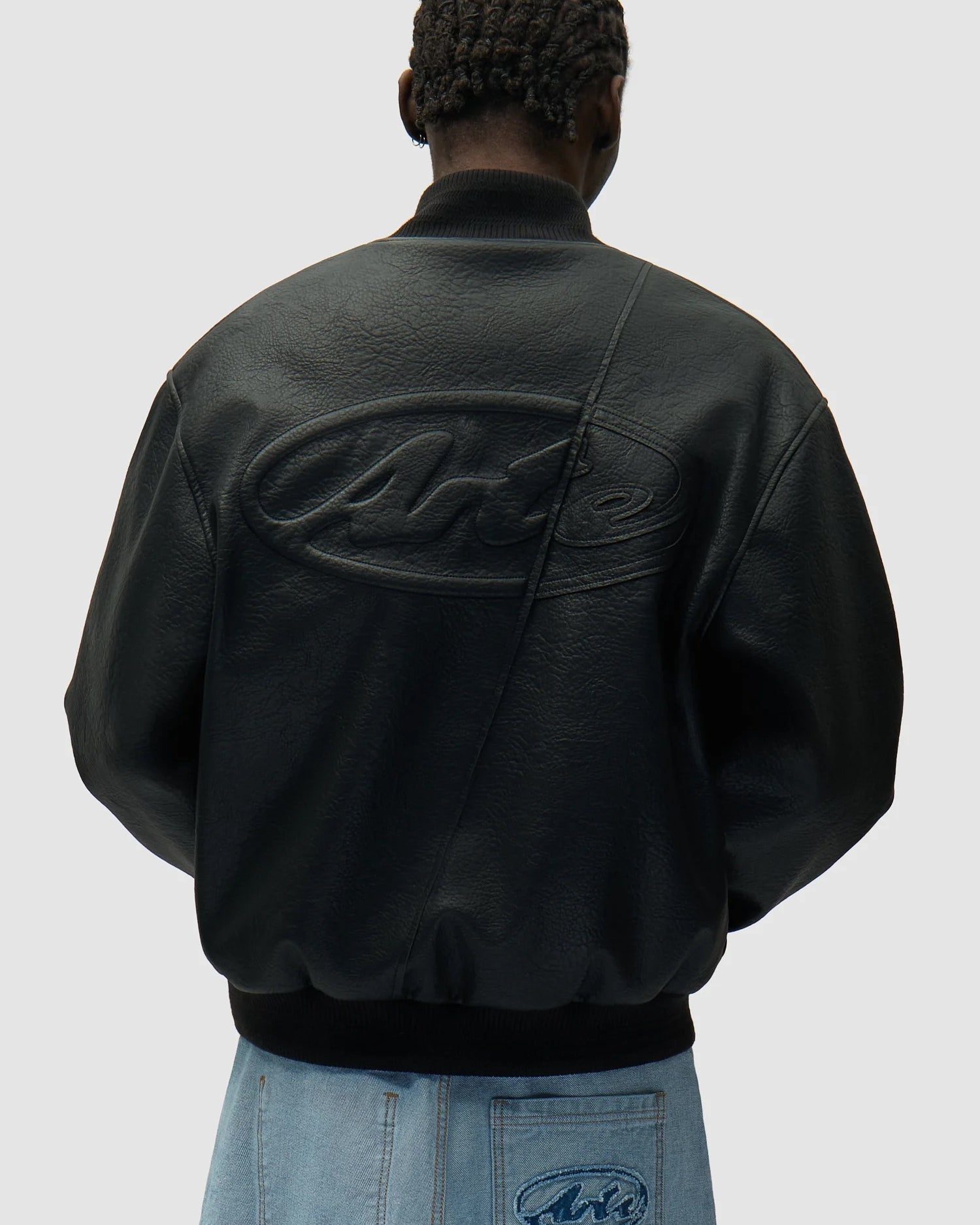 Leather Varsity Jacket