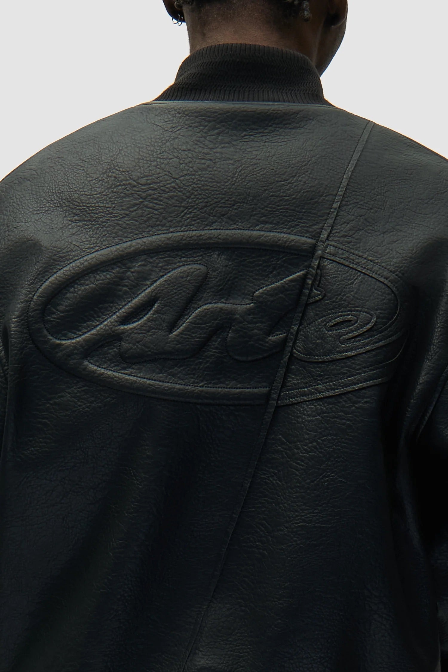 Leather Varsity Jacket