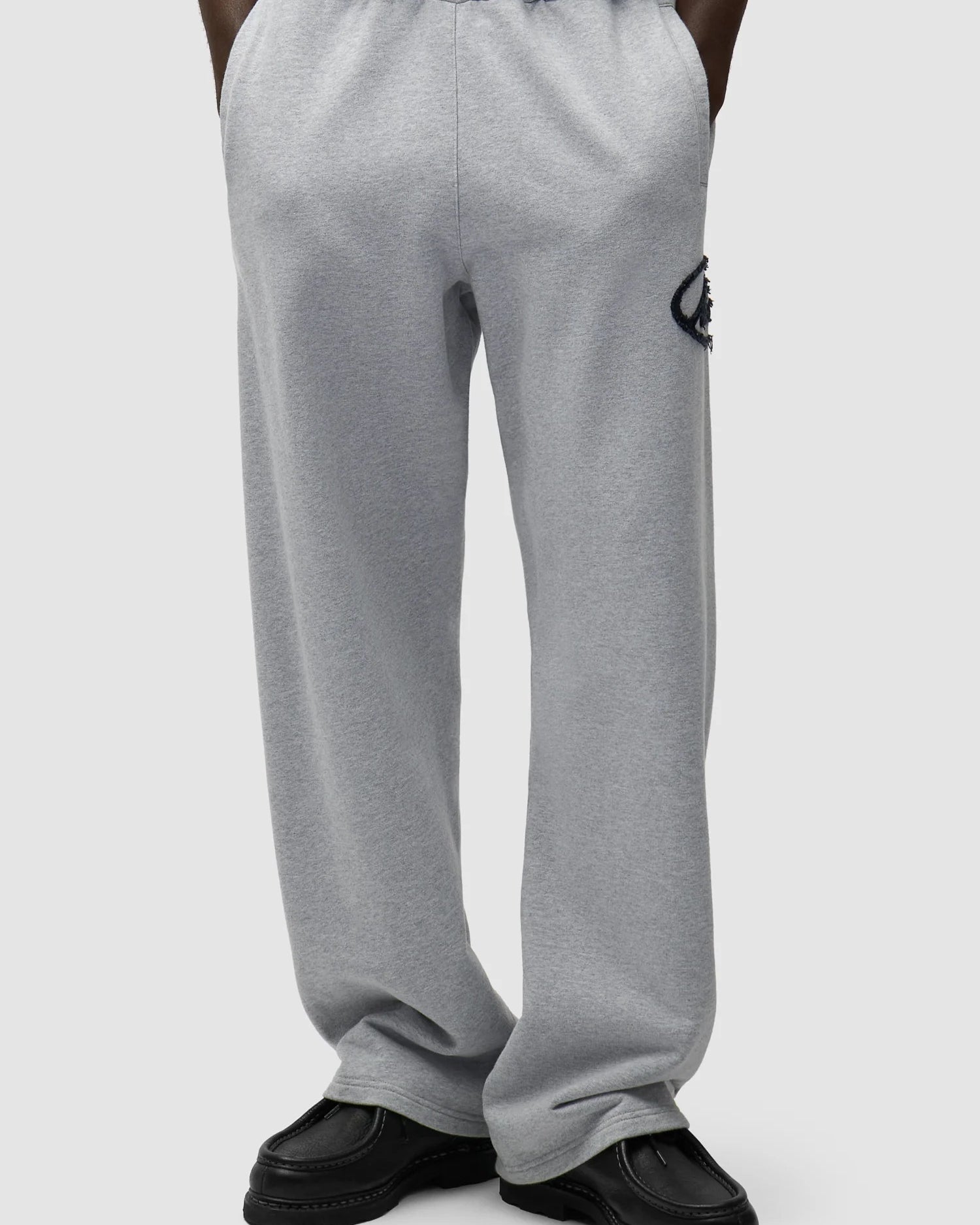 Circle Patch Logo Sweatpants